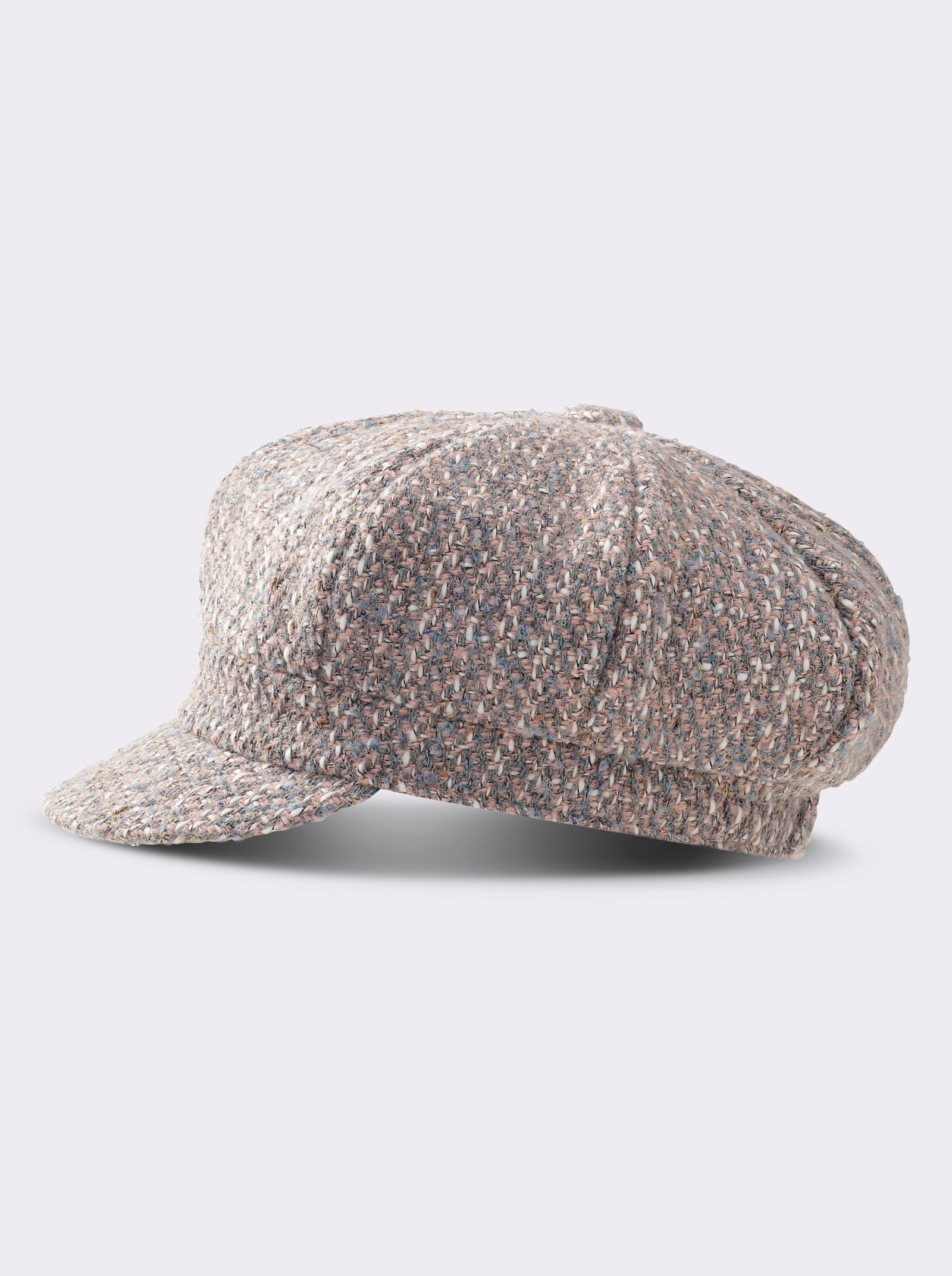 Gebreide muts voor het hele jaar - roze