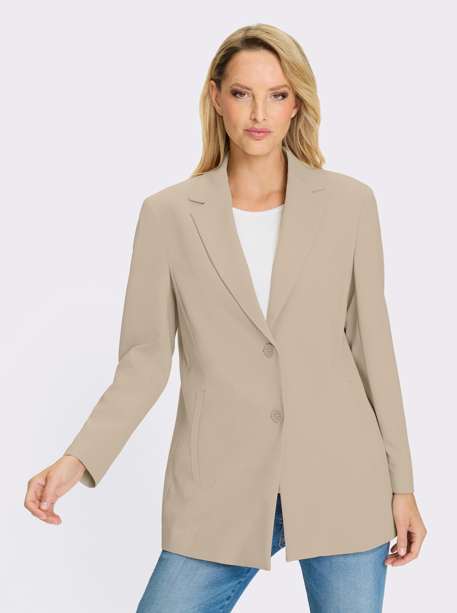 heine Blazer - beige