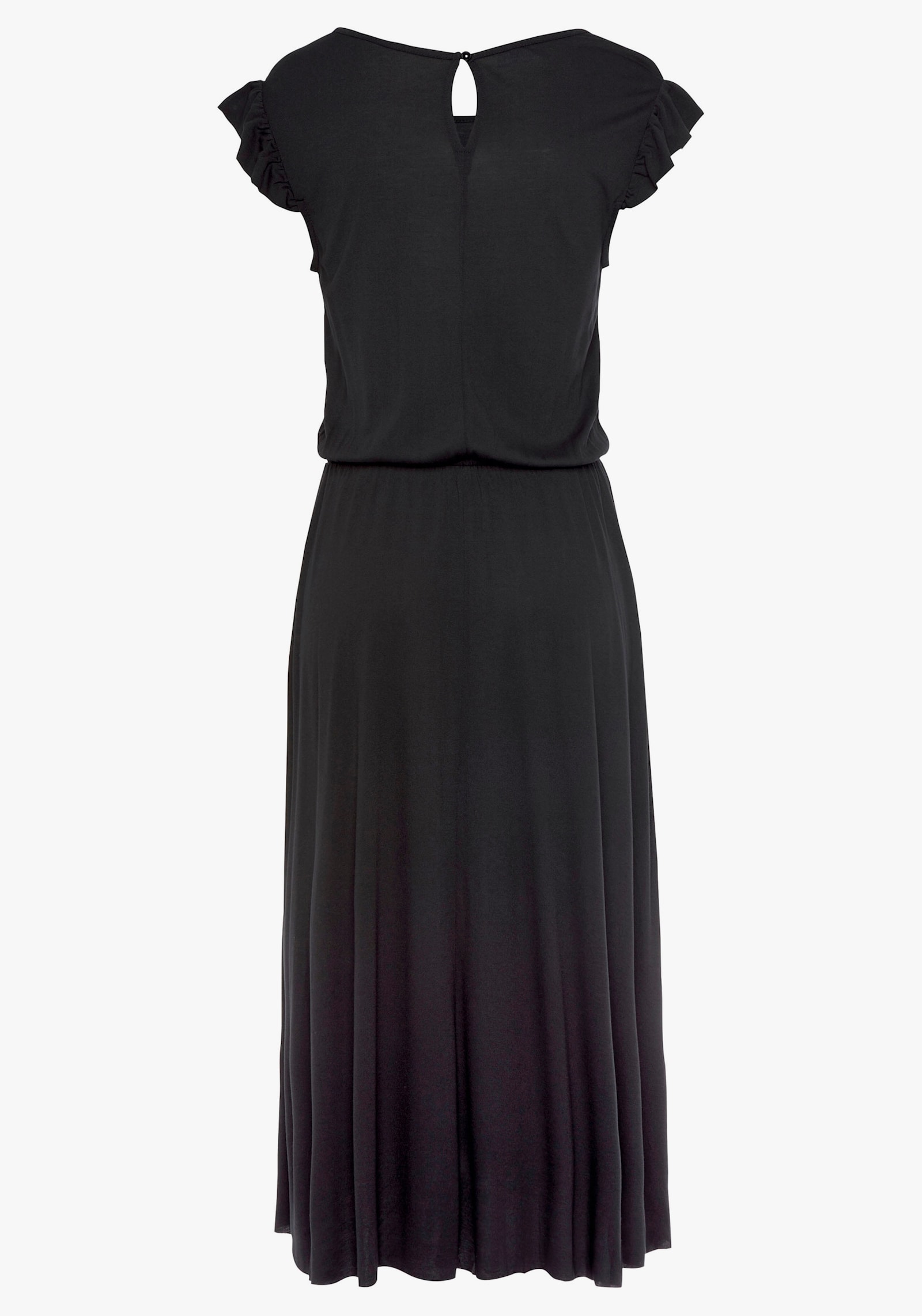 Beachtime Robe mi-longue - noir