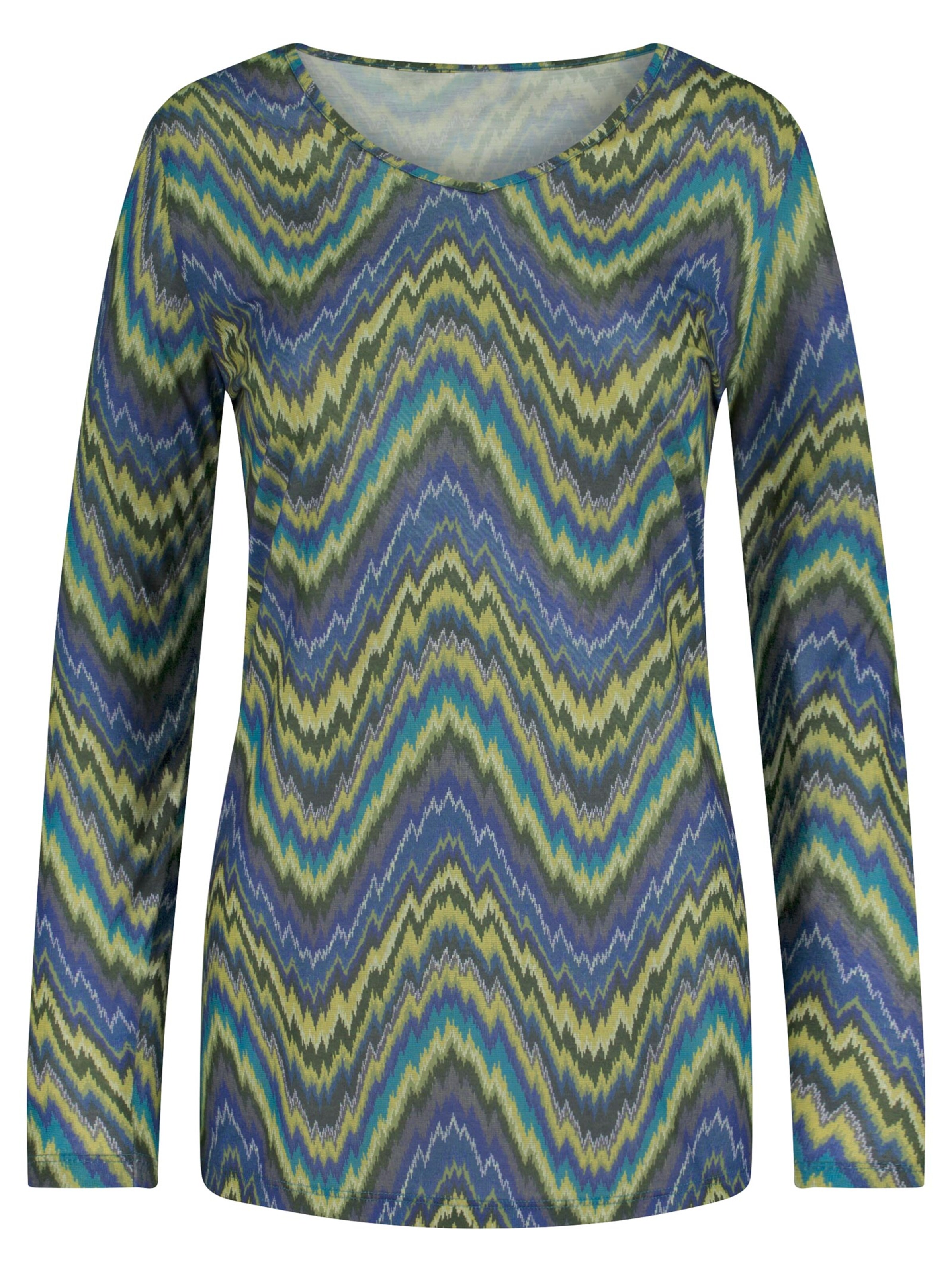 Shirt - blau-gemustert