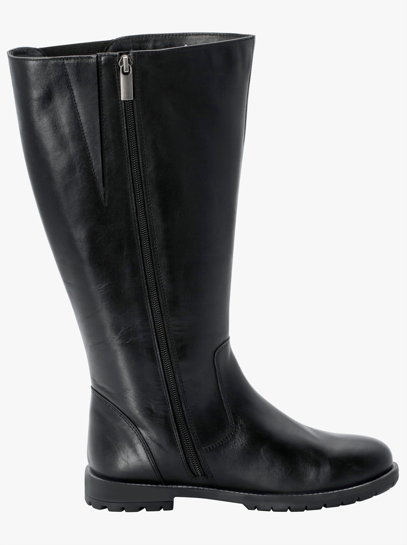 sheego Weitschaftstiefel - schwarz