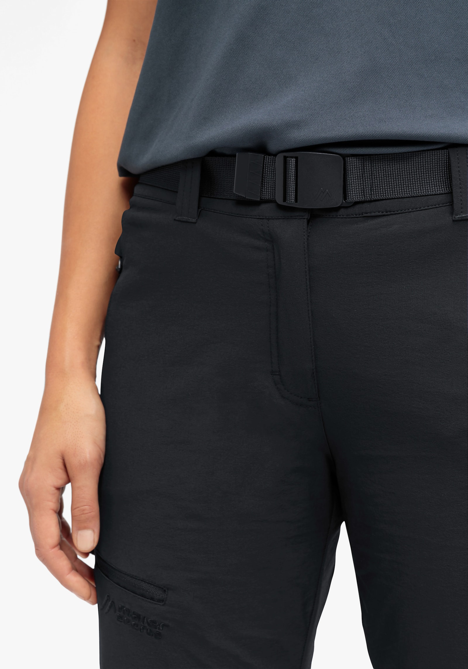 Maier Sports Outdoorhose - black