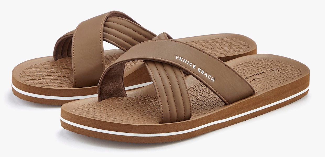 Venice Beach Pantolette - camel