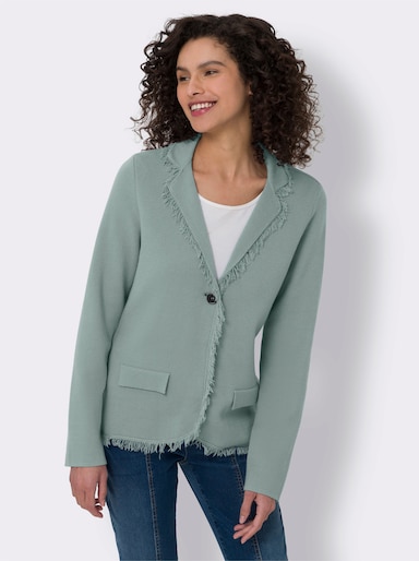 heine Veste en tricot - menthe