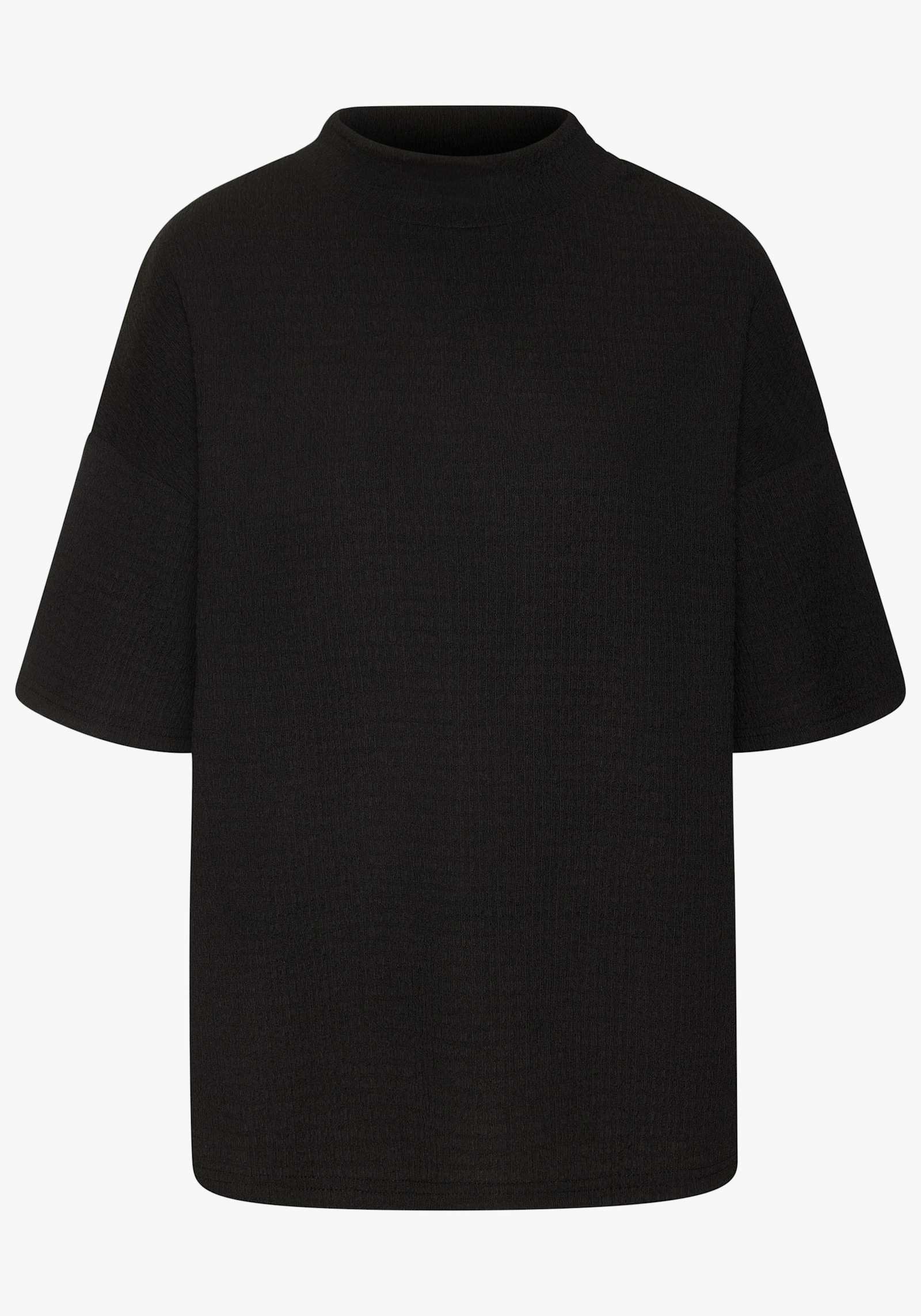 LASCANA Kurzarmshirt - schwarz