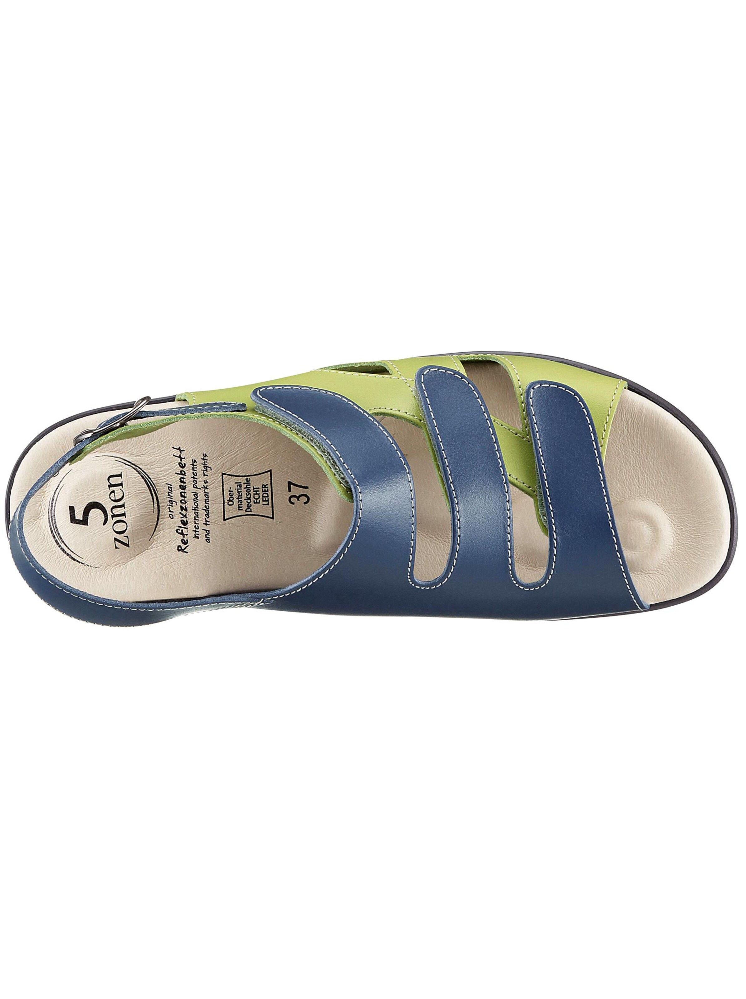 Sandalette - marine-kiwi