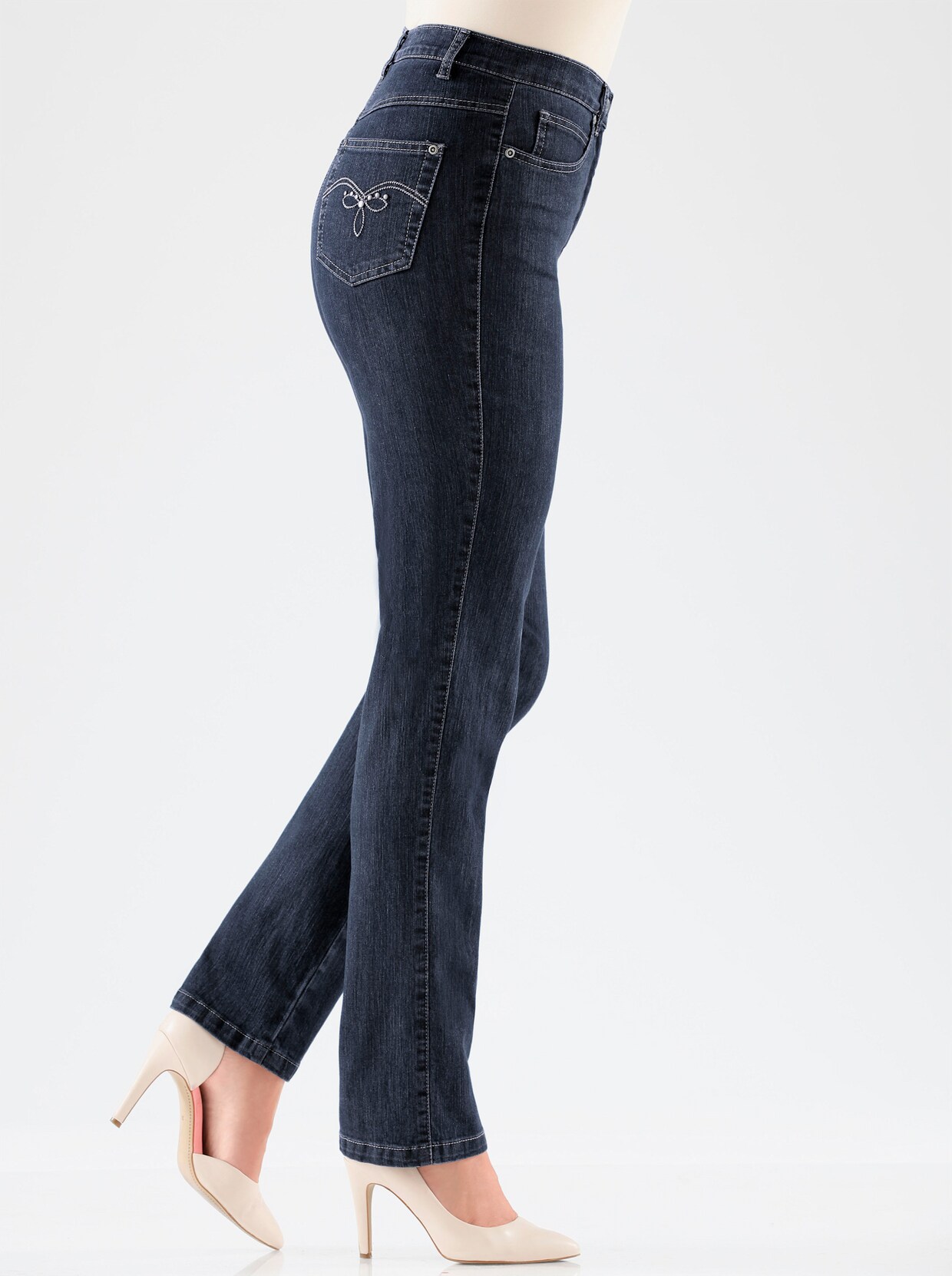 5-Pocket-Jeans - dark blue
