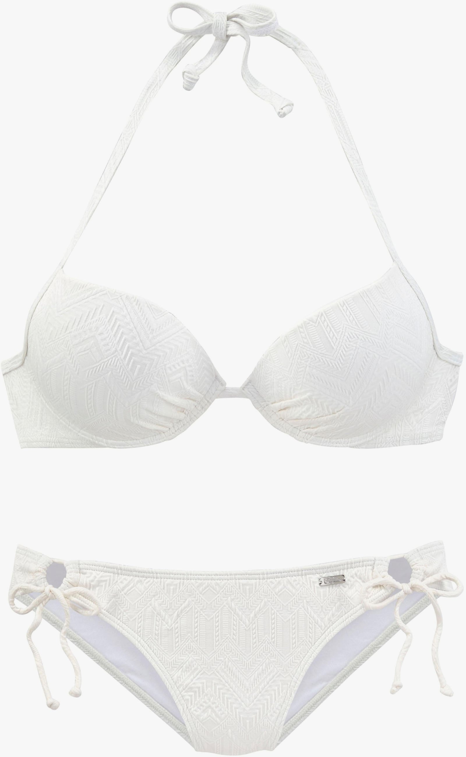 Buffalo Push-Up-Bikini - creme