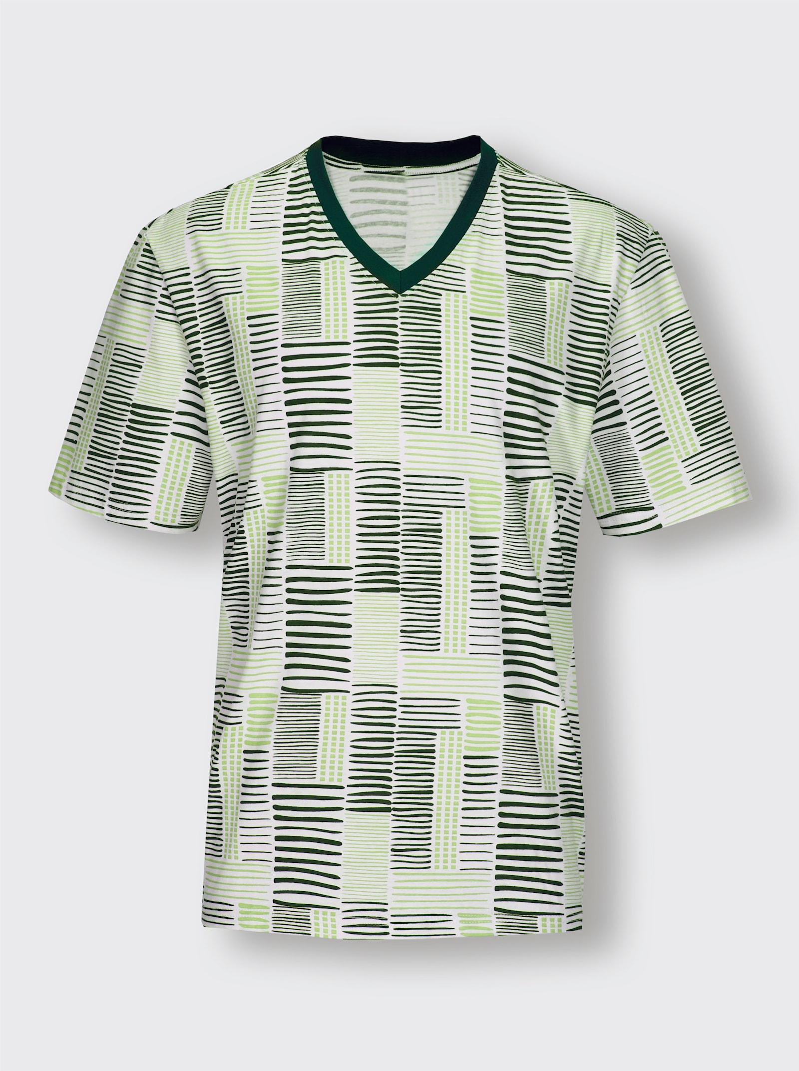 wäschepur men Shorty's - ecru/donkerblauw + ecru/petrol