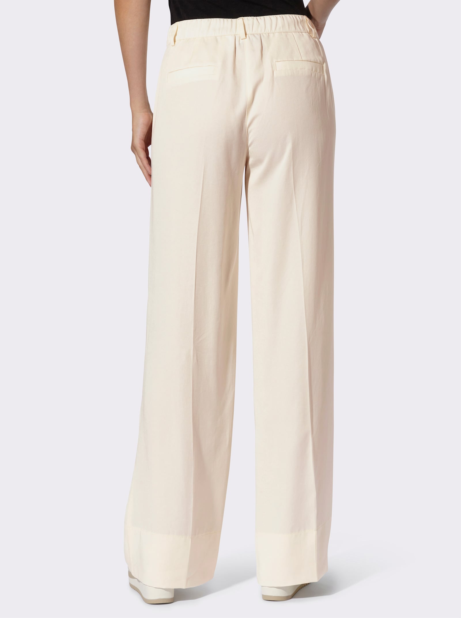 heine Hose mit Biesen - champagner