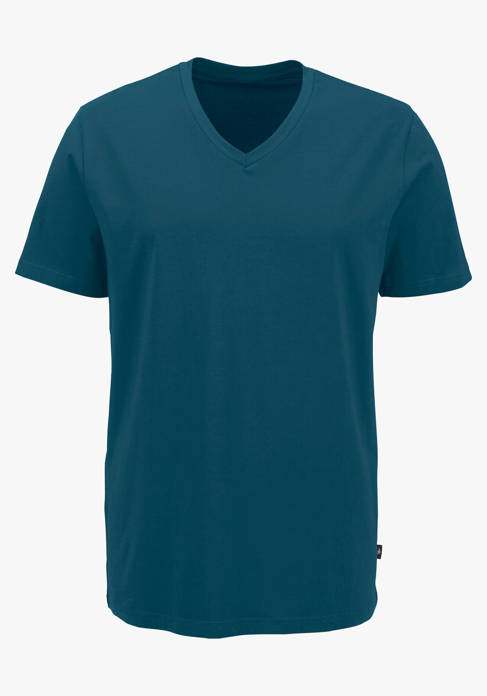 Bruno Banani T-Shirt - petrol, navy, grau-meliert