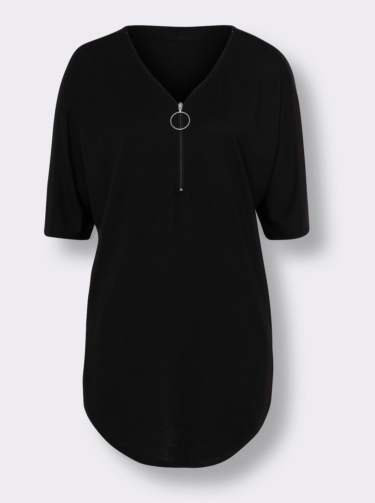 Strandshirt - zwart