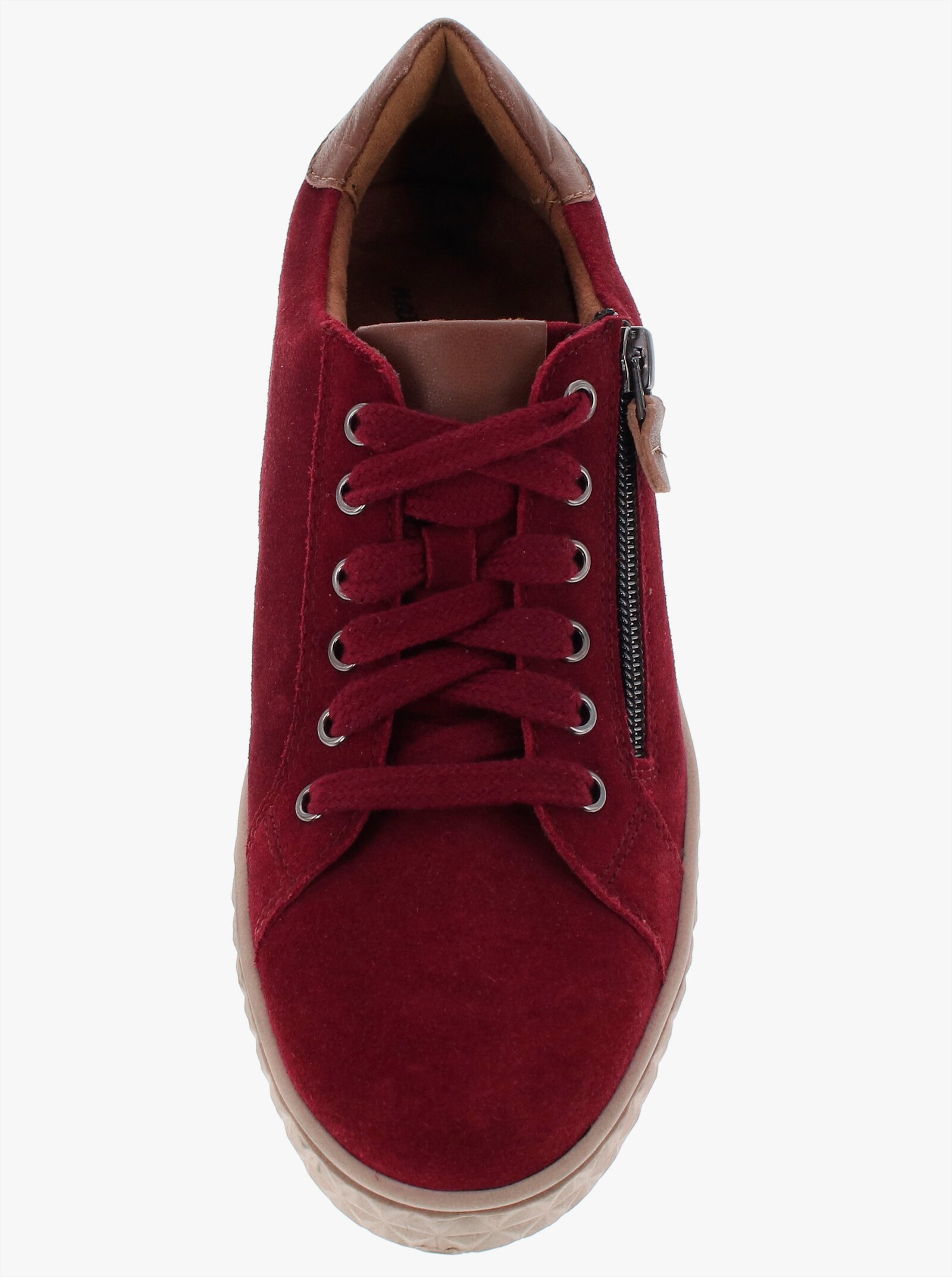 Naturläufer Sneaker für kräftige Füße, Naturläufer - rot