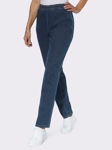 Schlupfjeans in Stretch-Qualität - dark blue