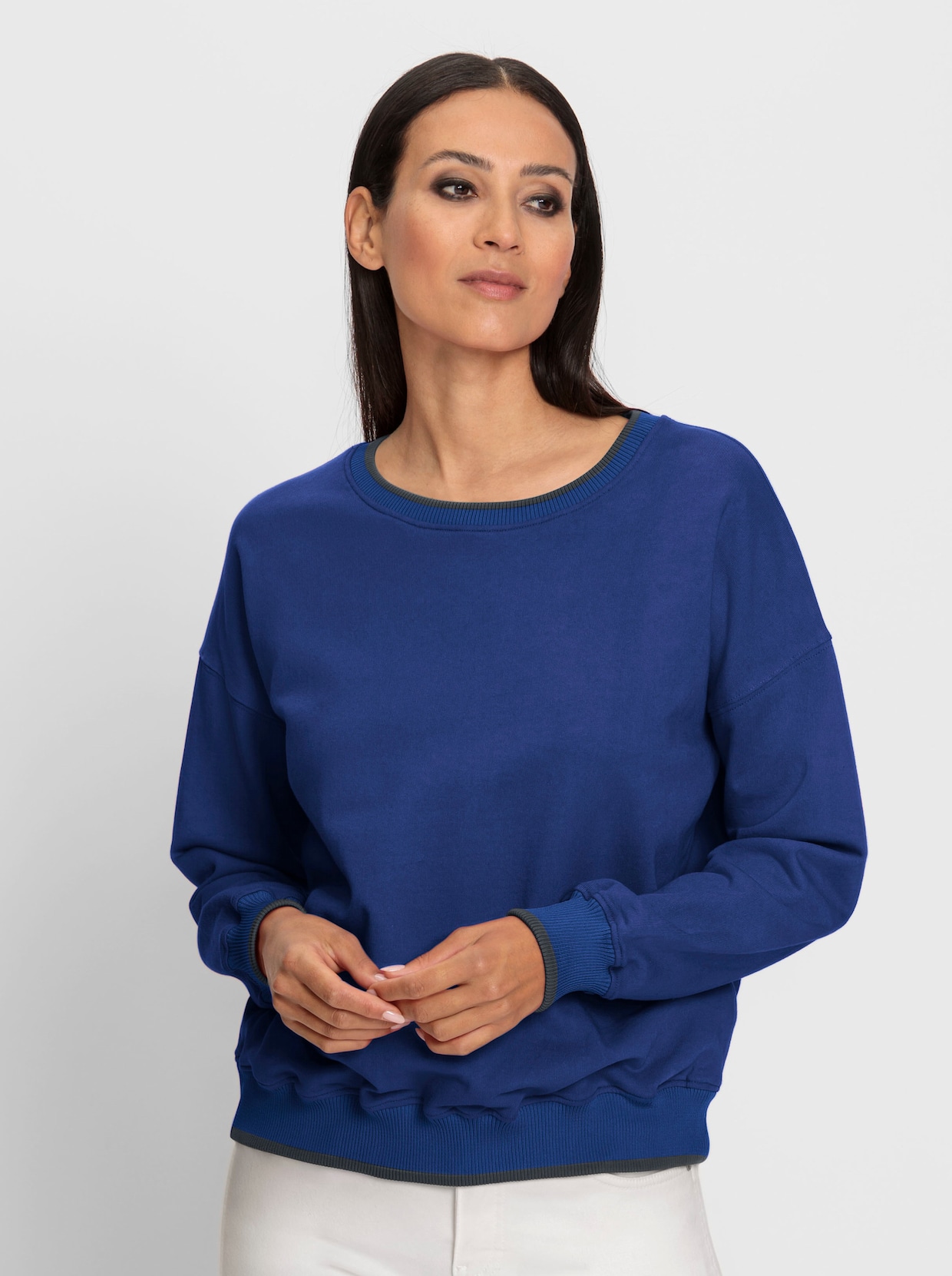 heine Sweatshirt - koningsblauw