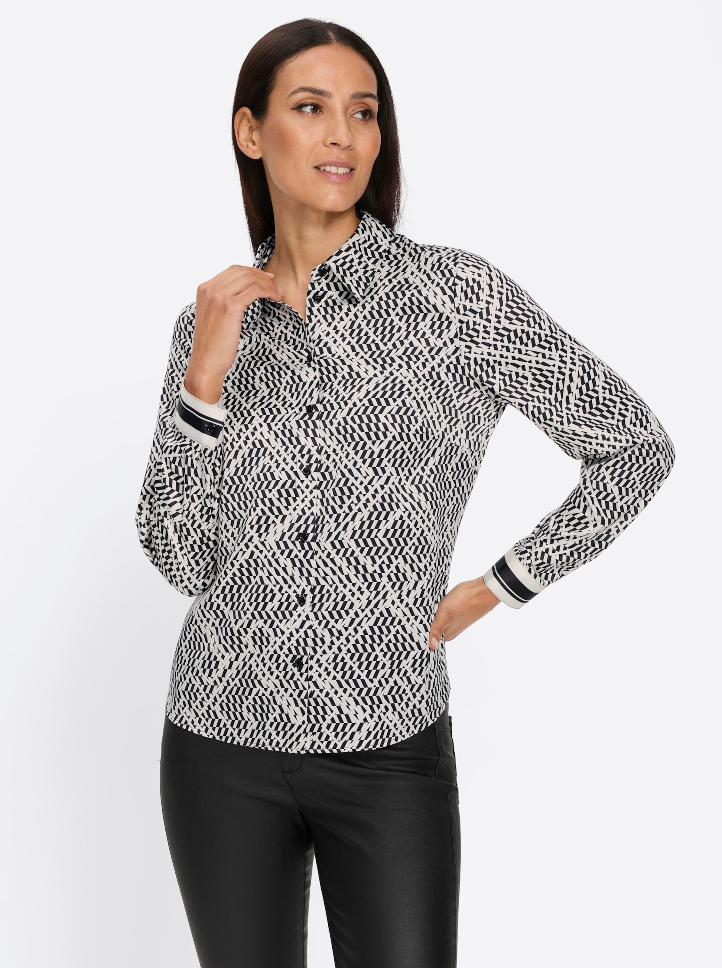 Druckbluse
