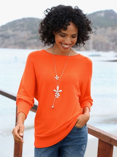 heine Feinstrickpullover - orange