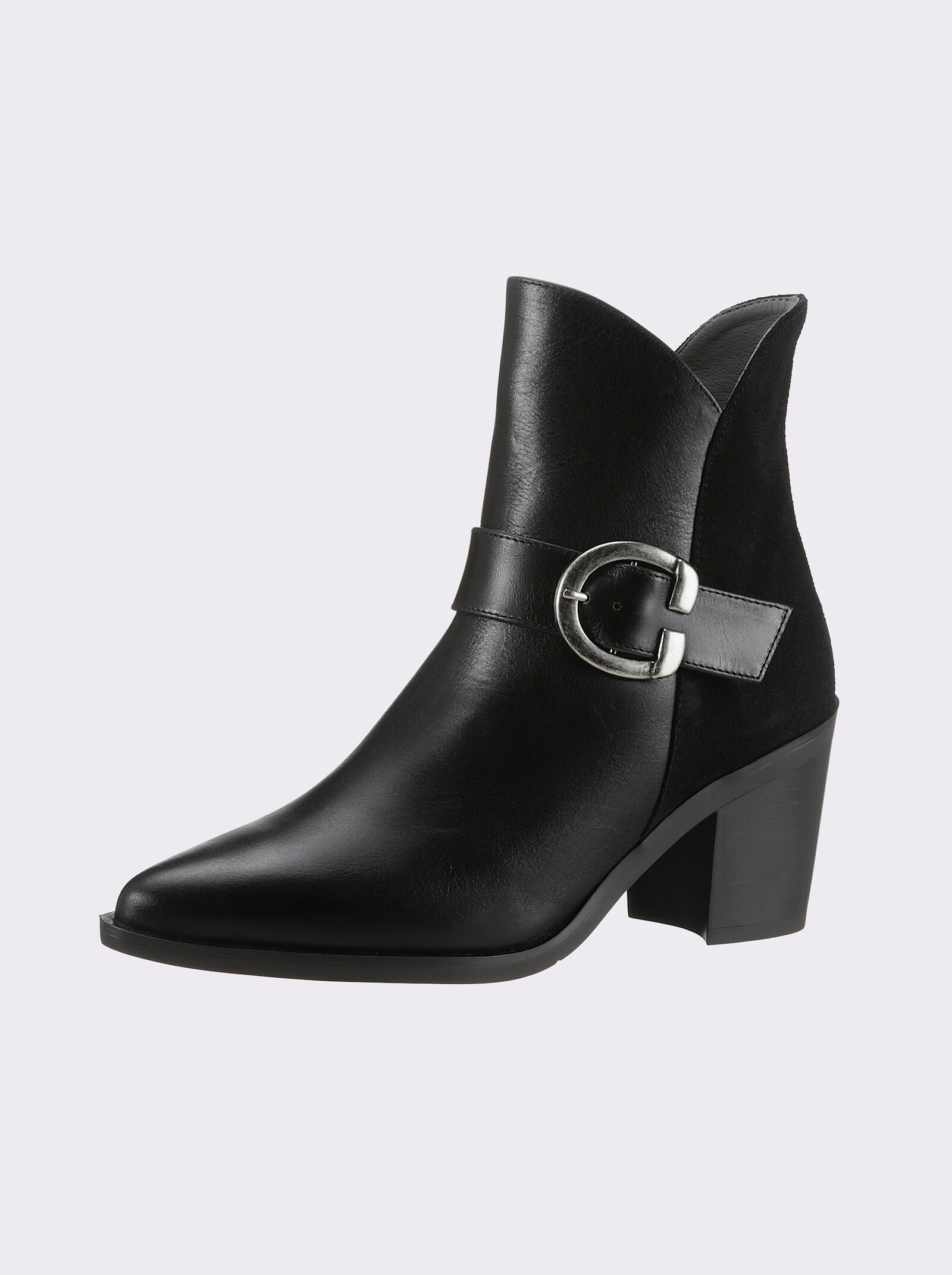 heine Stiefelette - schwarz