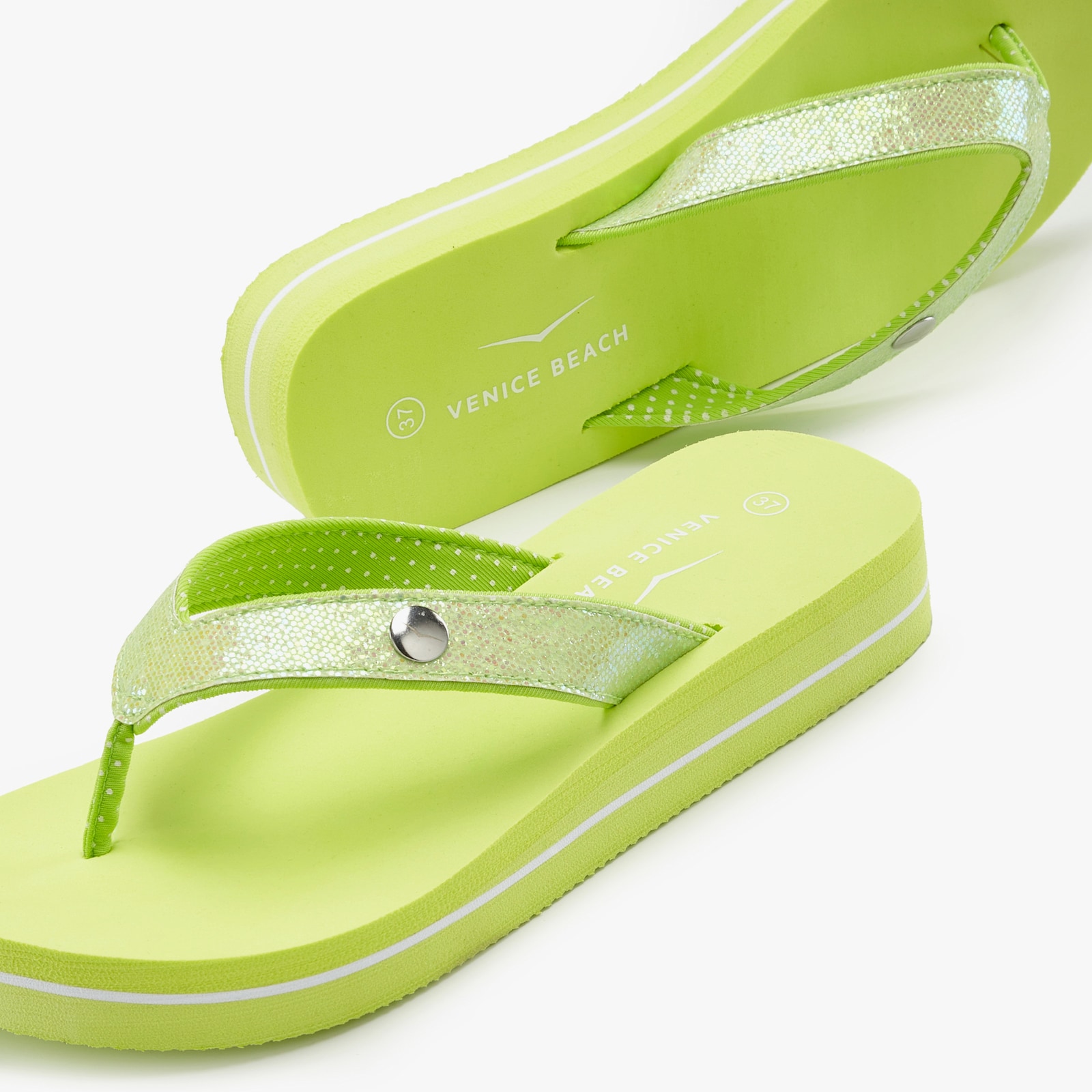 Venice Beach Badezehentrenner - lime