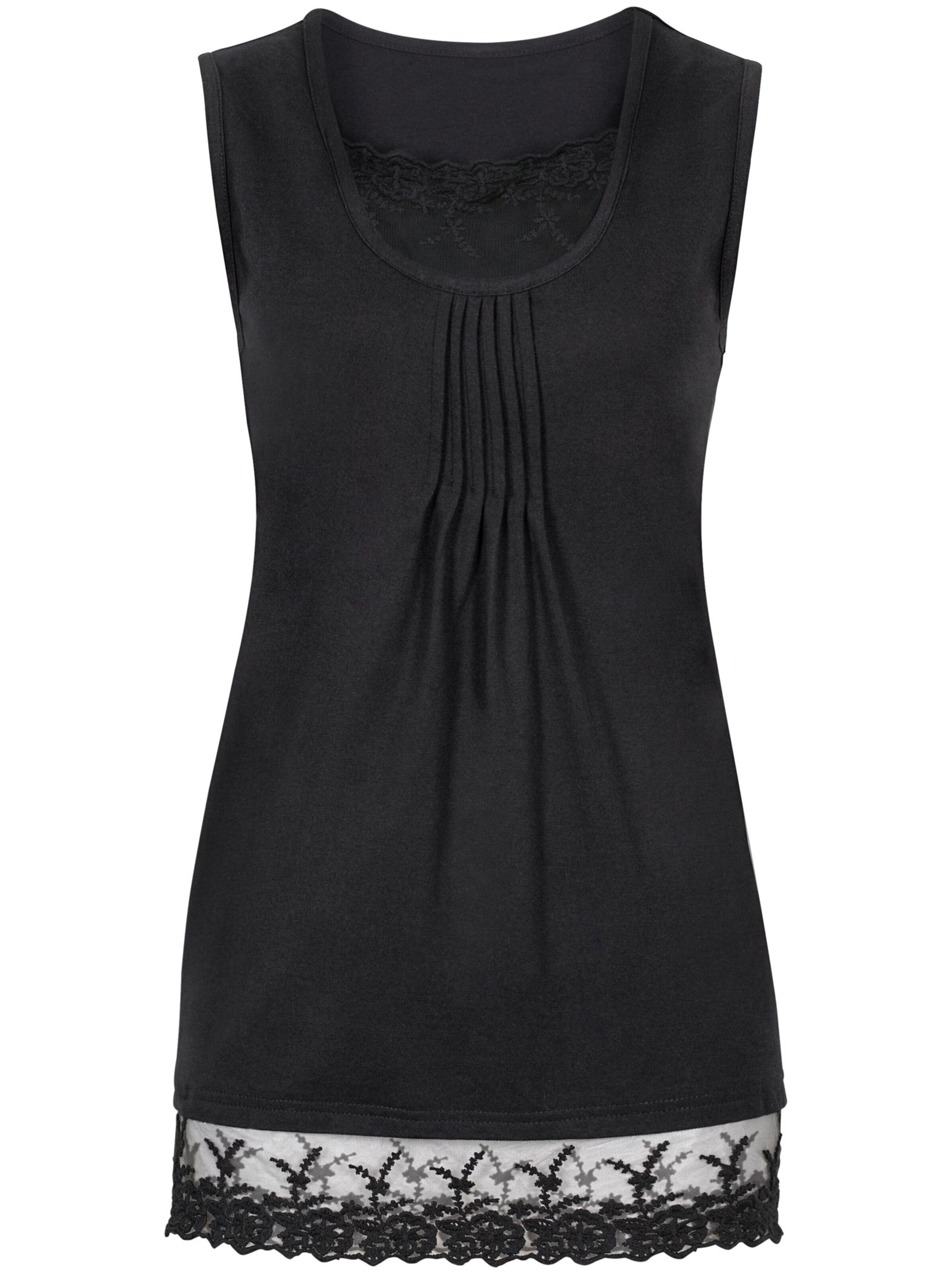 Shirttop - schwarz