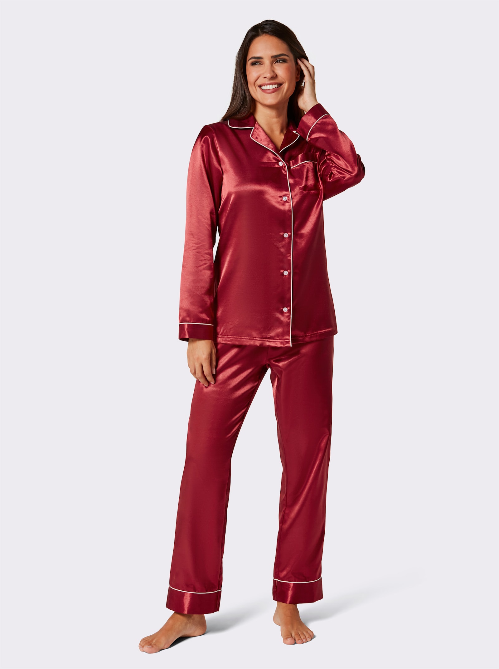 wäschepur Pyjama - kirsche