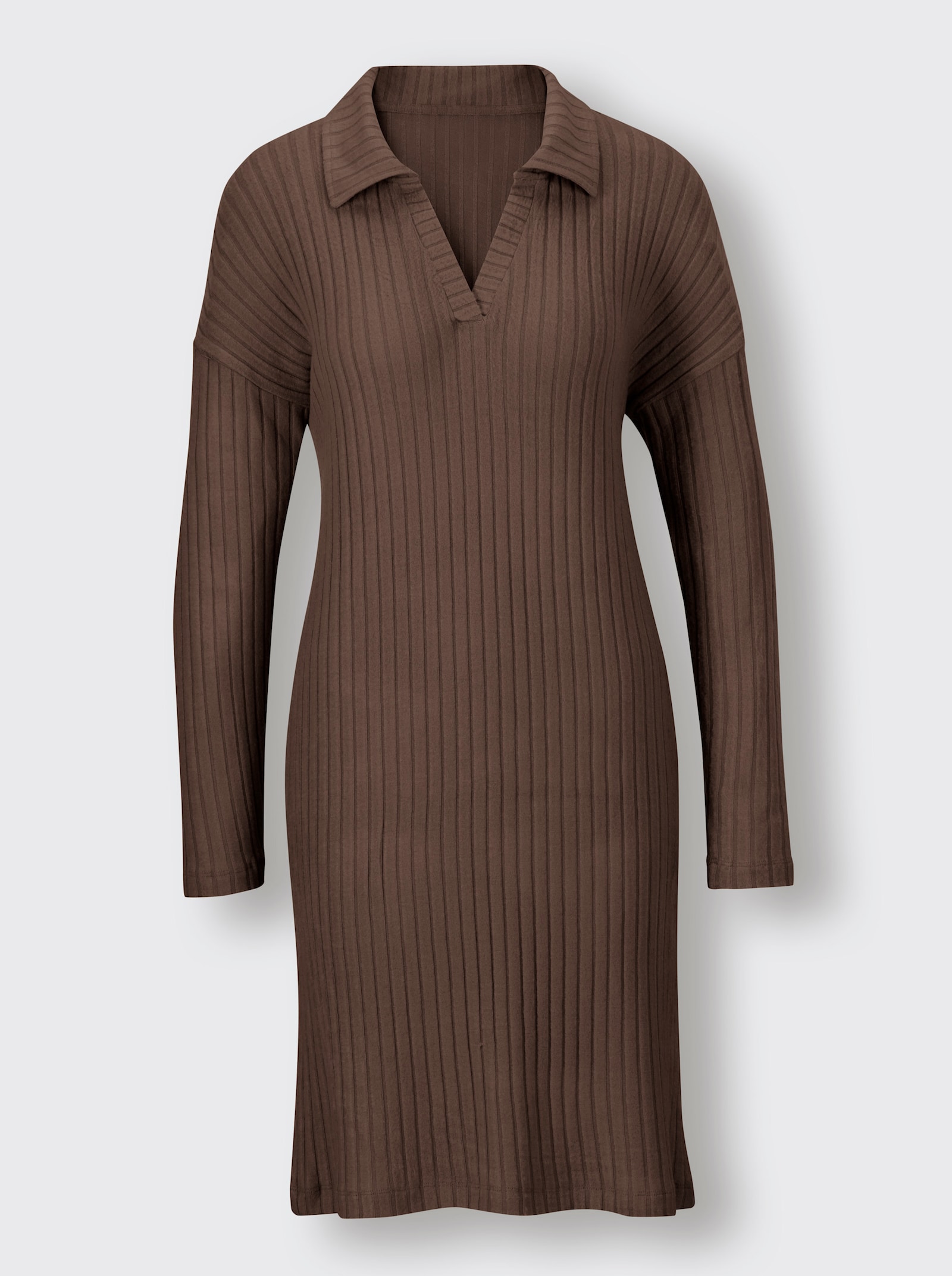 CREATION L PREMIUM Modal-Longshirt - schoko