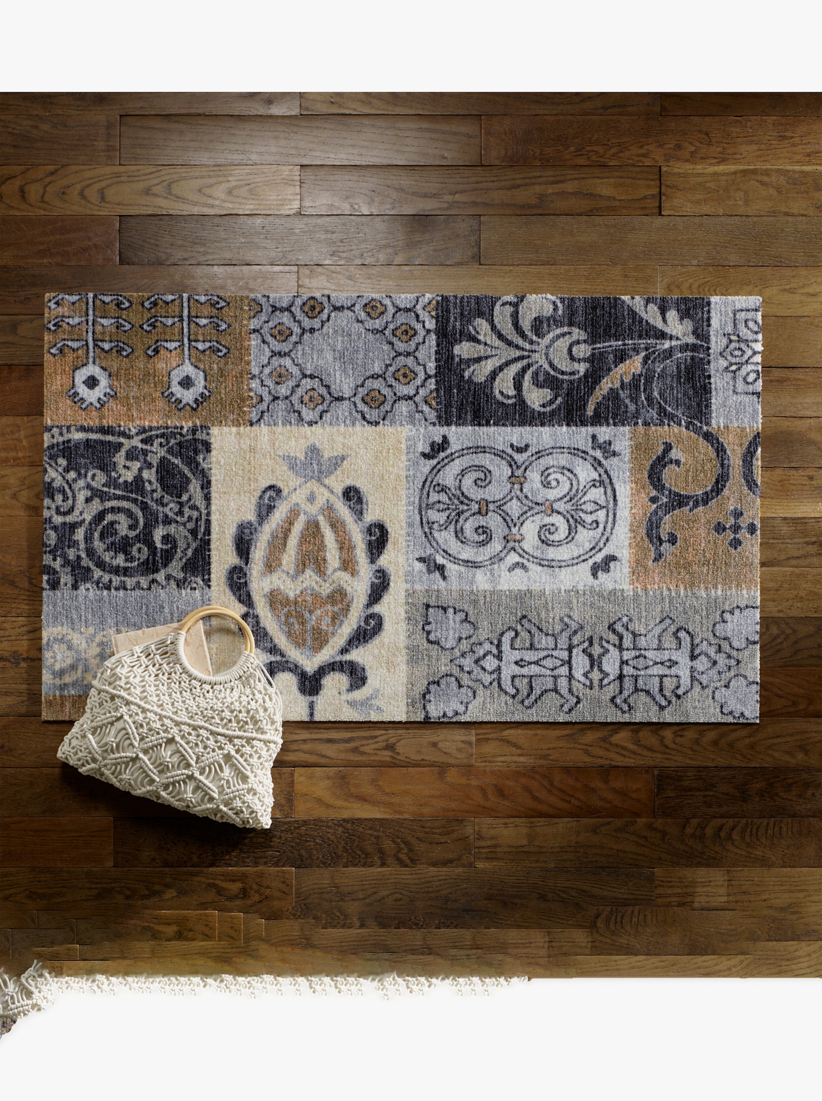 wash+dry by Kleen-Tex Fussmatte - beige-grau