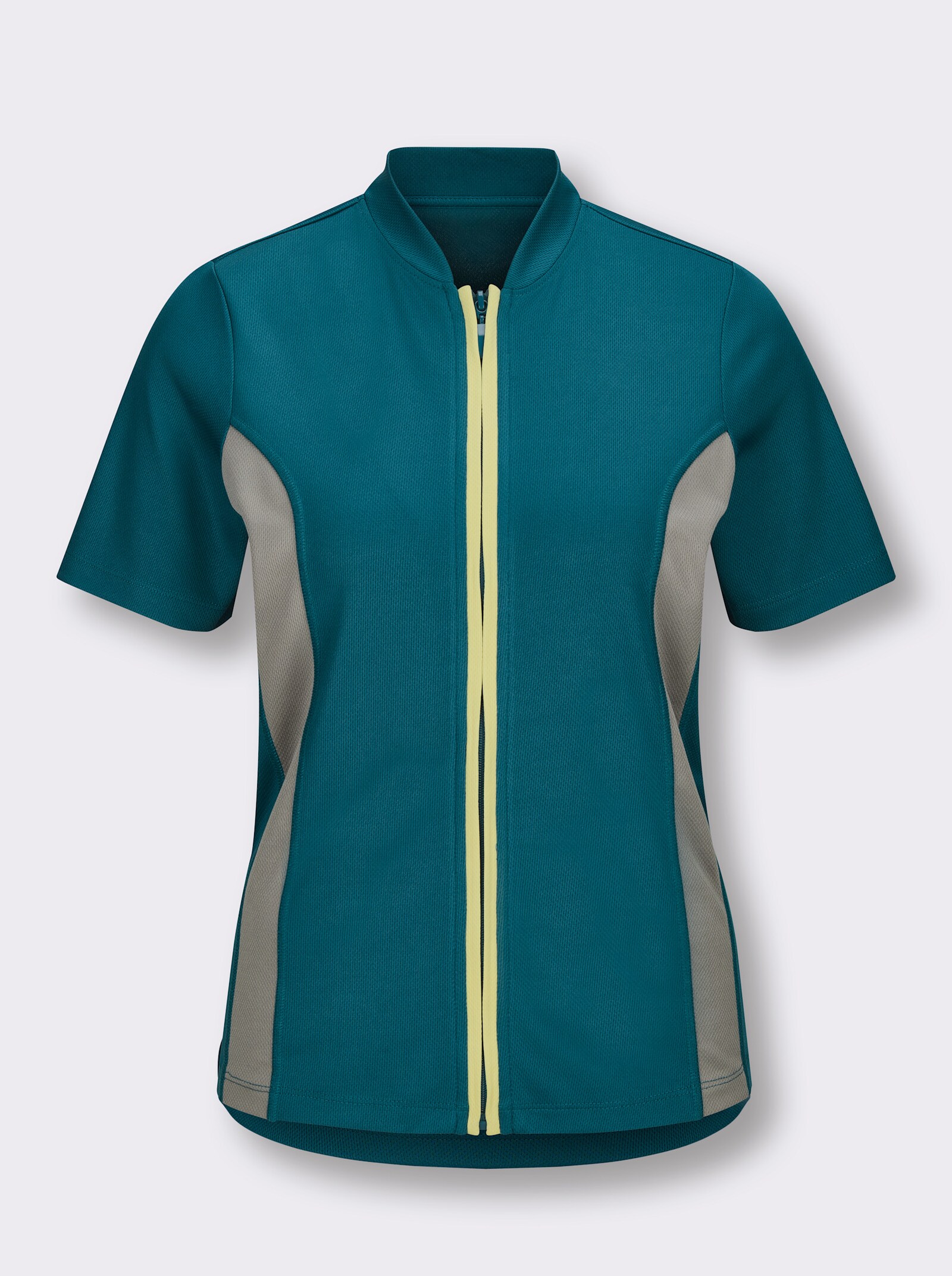 Fahrradshirt in Wabenstruktur - aquapetrol