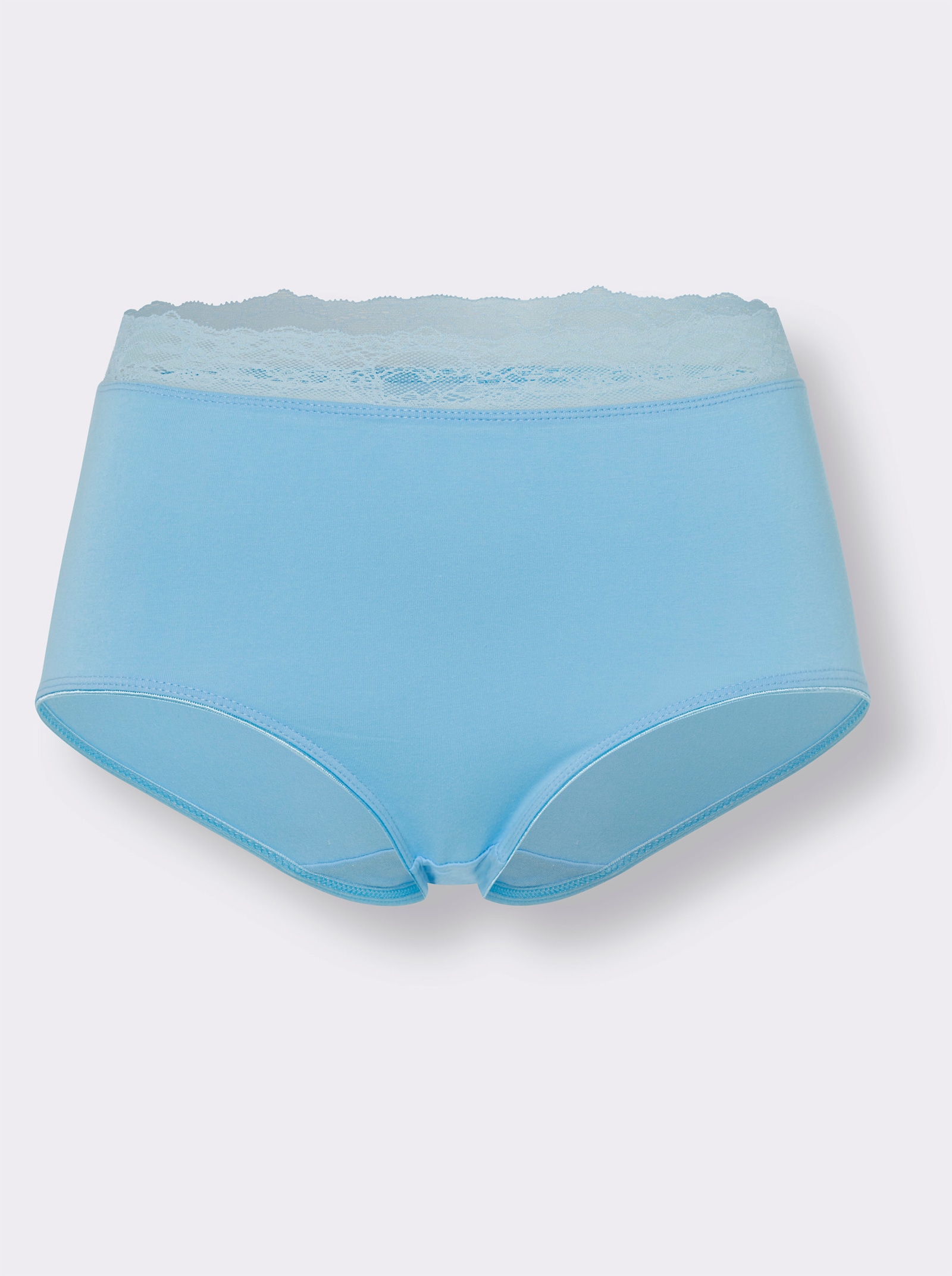 Tailleslip in set van 5 - 2x bedrukt + druif + wit + aqua