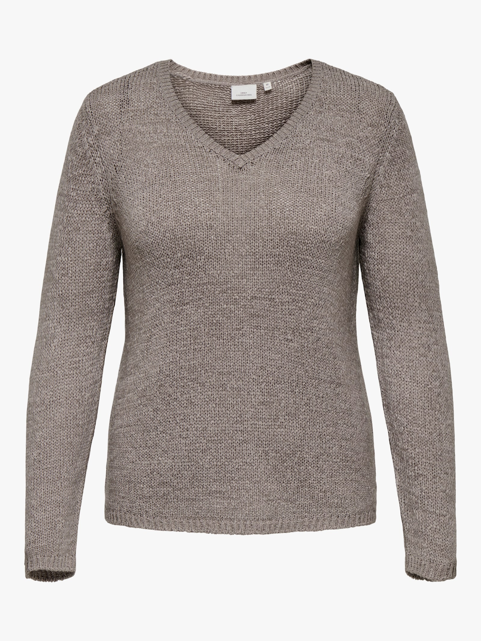 ONLY CARMAKOMA V-Ausschnitt-Pullover - satellite