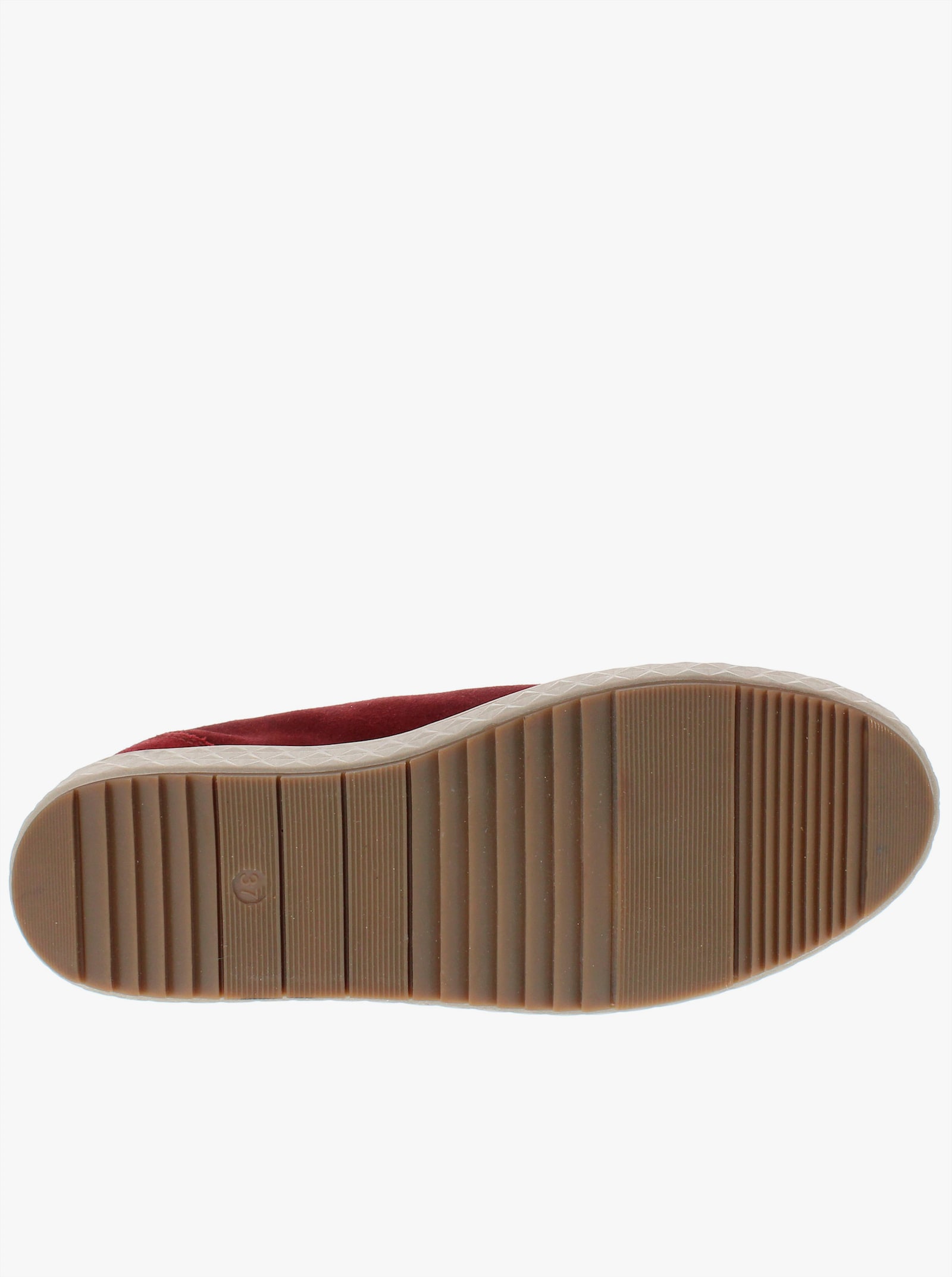 Naturläufer Sneaker für kräftige Füße, Naturläufer - rot