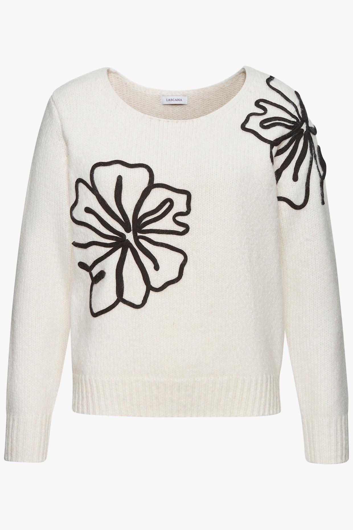 LASCANA Strickpullover - beige