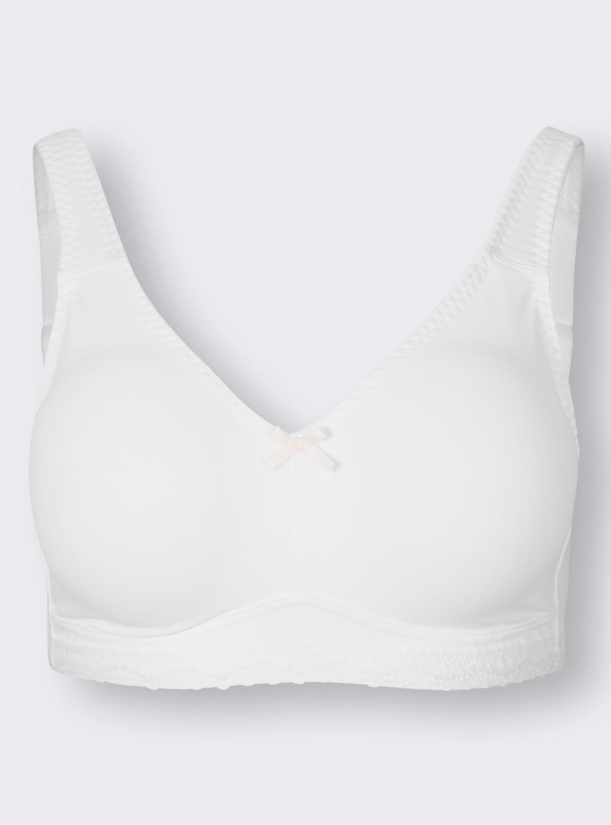 wäschepur Soutien-gorge confort sans armatures - blanc