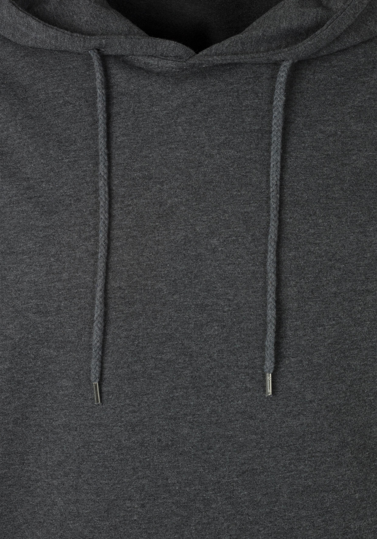 Hoodie - anthrazit-meliert