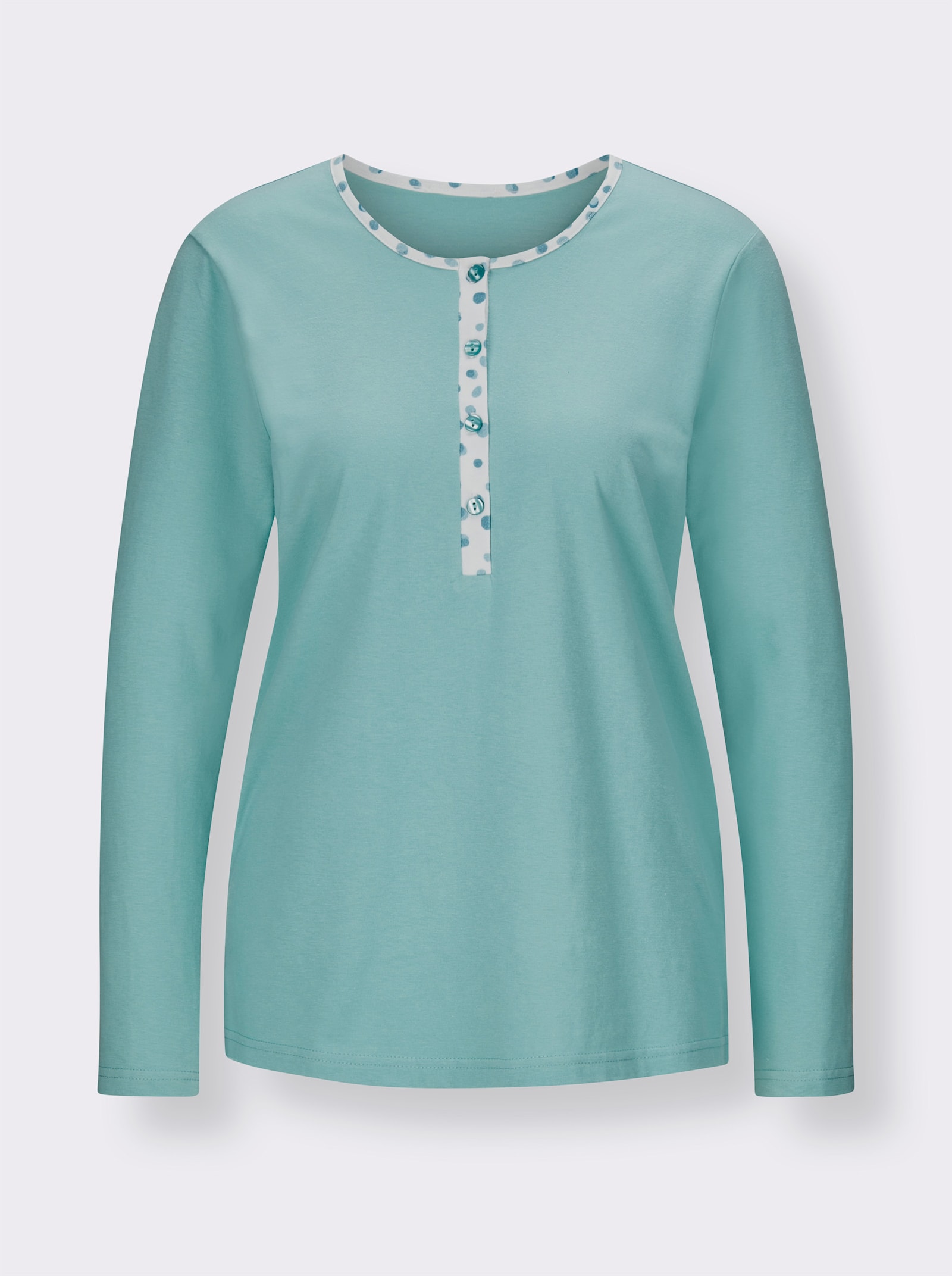 Ascafa Pyžama ke kombinování - mátová-potisk