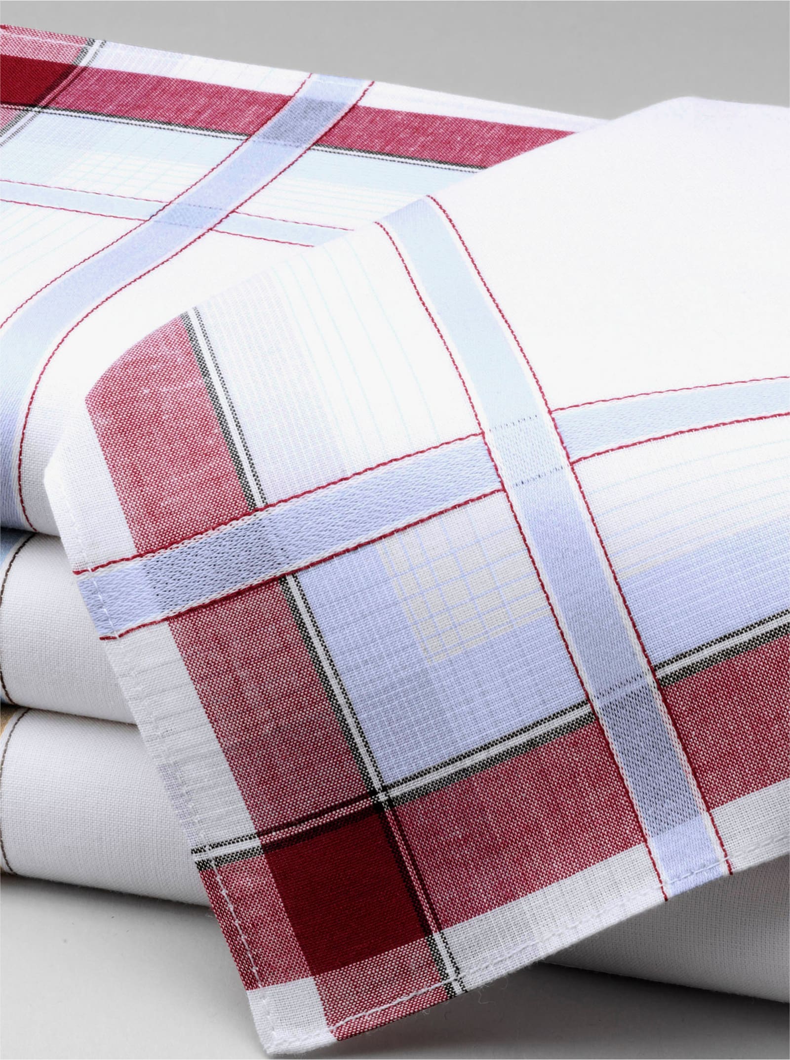 Herren-Taschentücher - farbig-sortiert