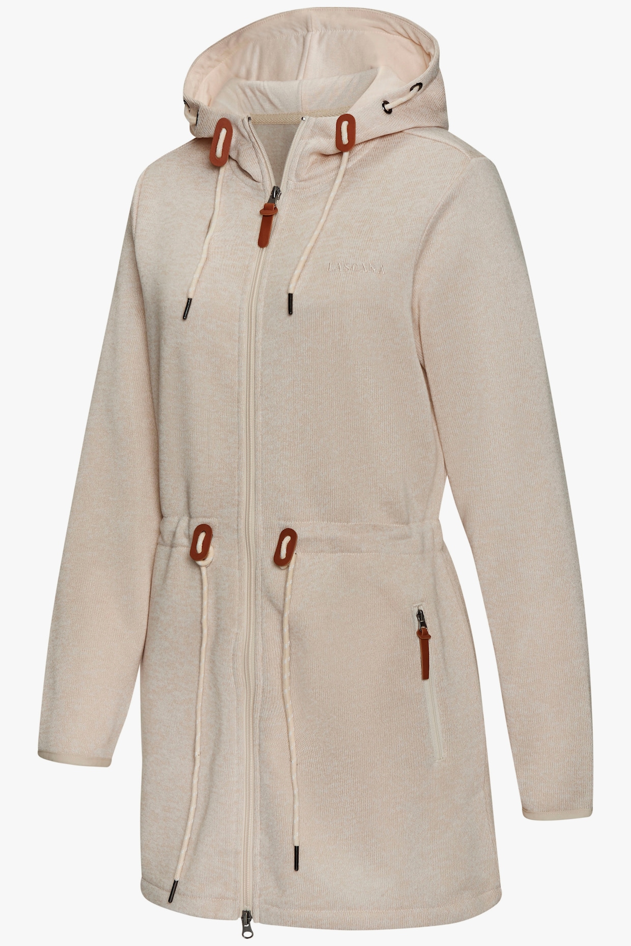 LASCANA Fleecejacke - beige