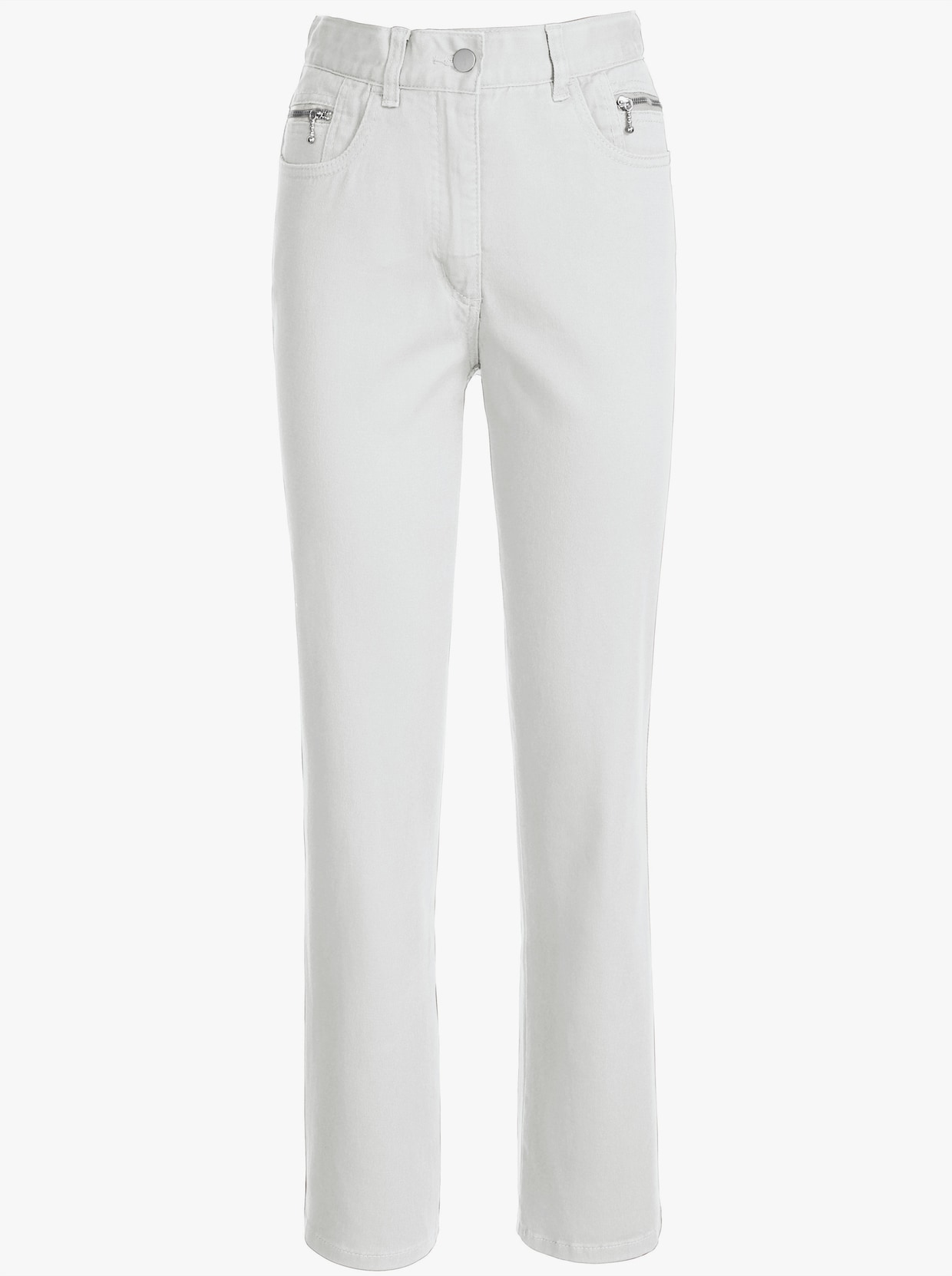 Jean 5 poches - blanc