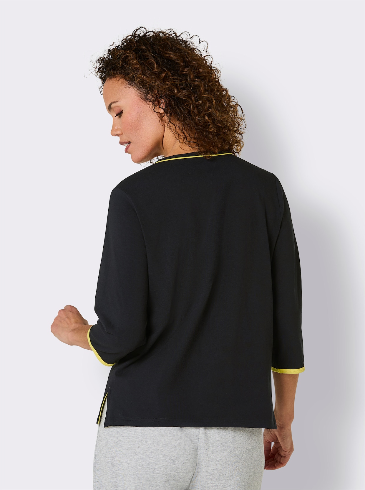 feel good shirt - zwart
