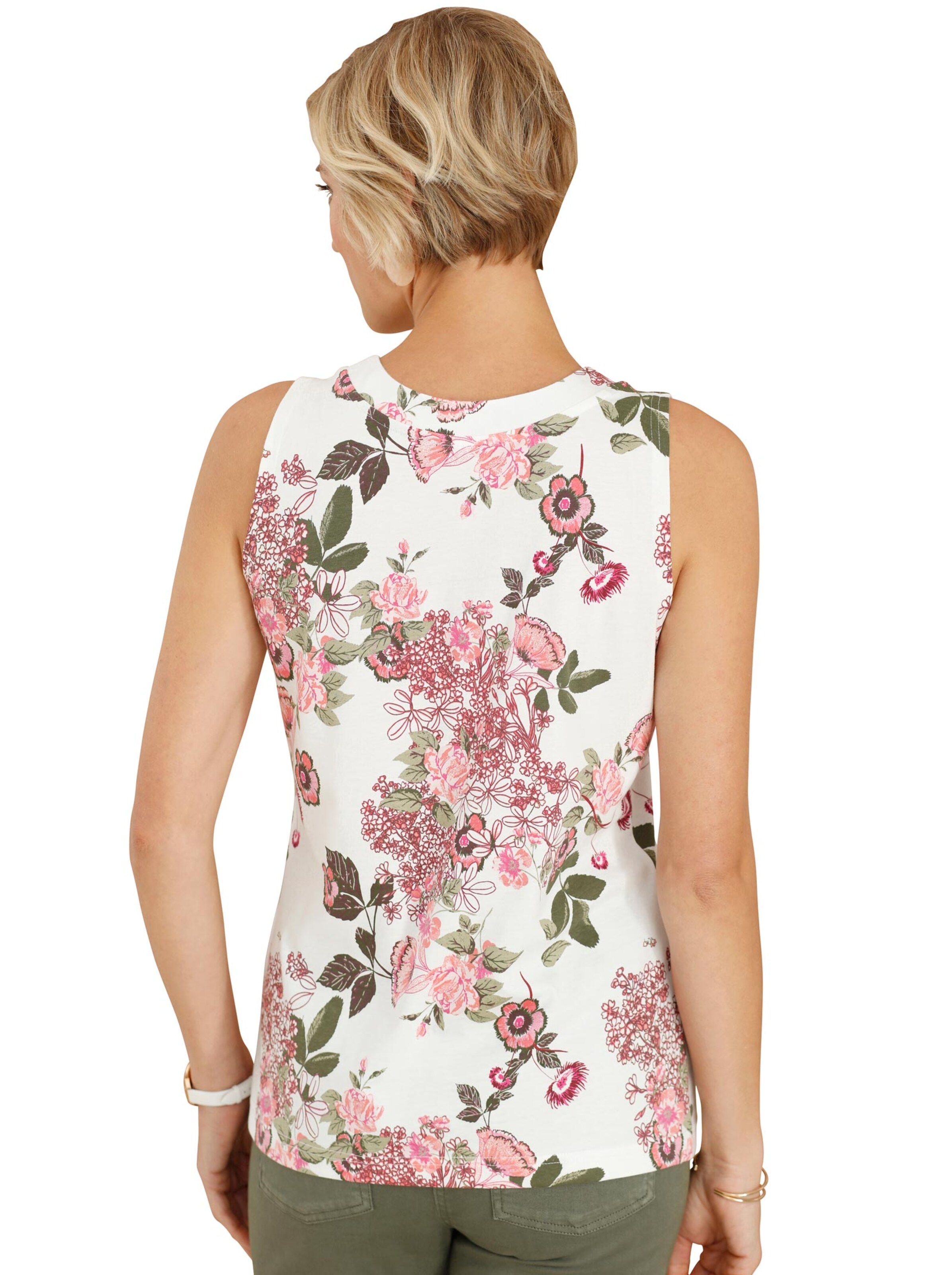 Shirttop - cyclam-gemustert