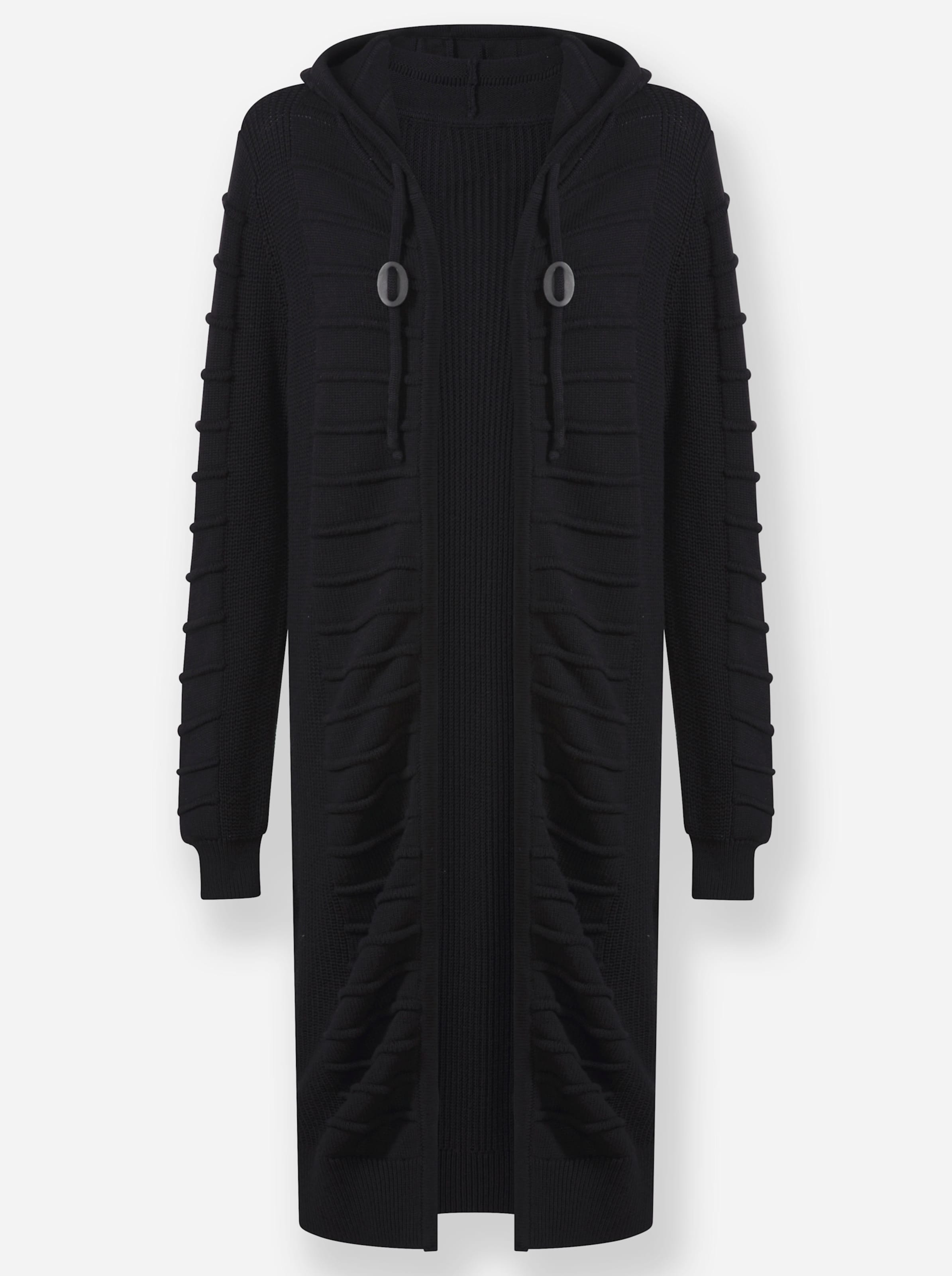 Longstrickjacke