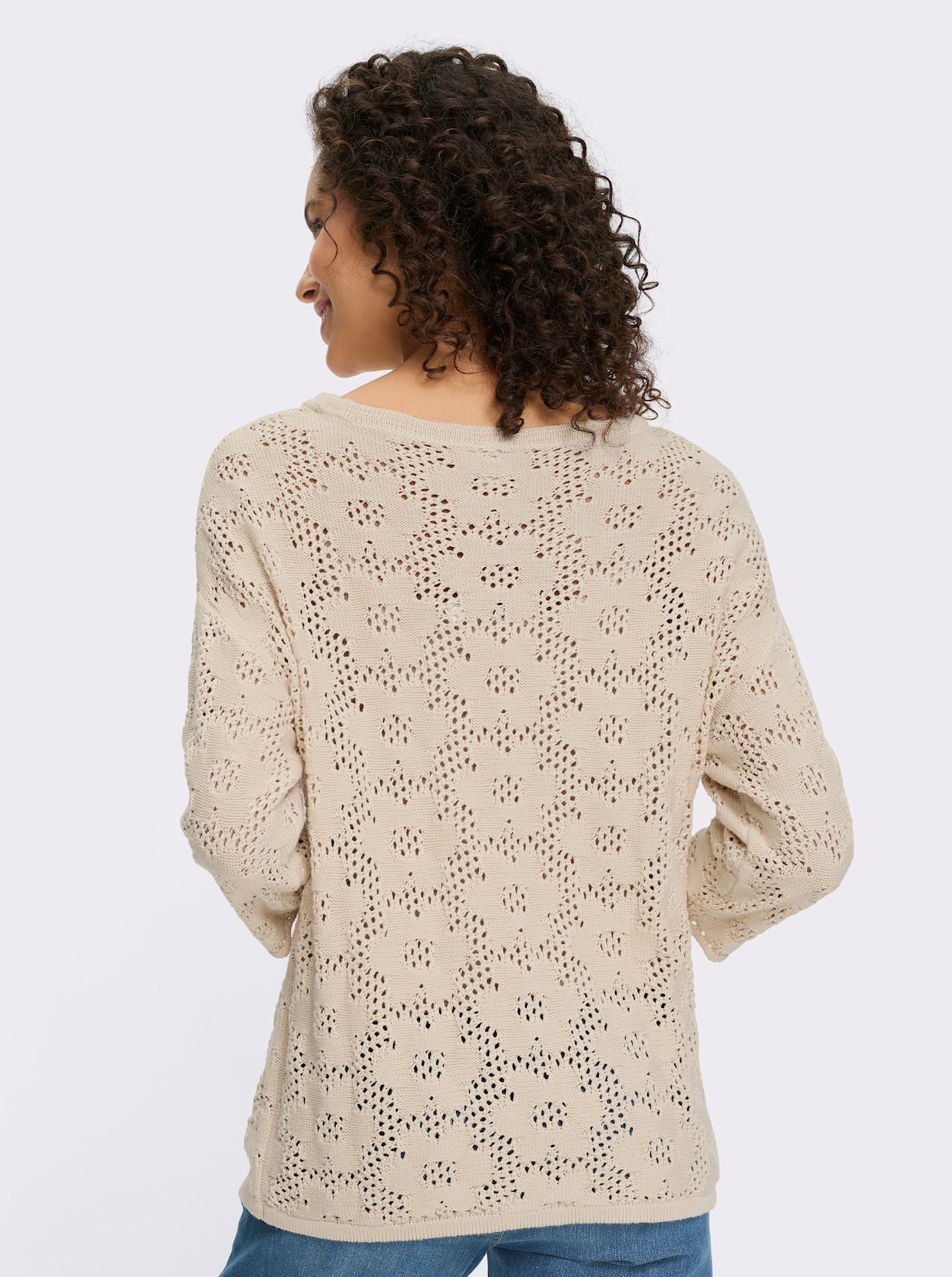 heine Pull ajouré - sable