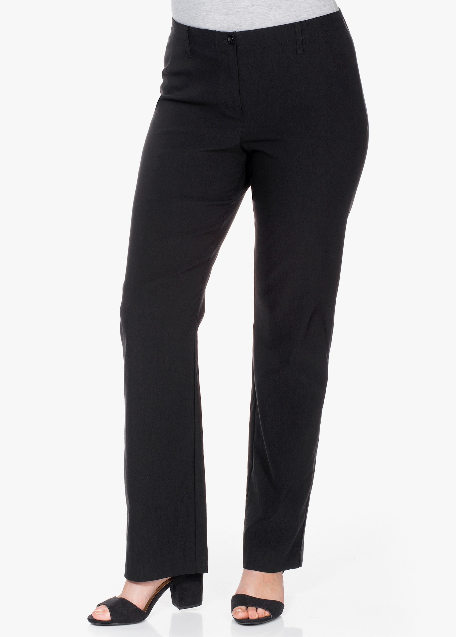 sheego Bengalinhose in Bootcut-Form - schwarz
