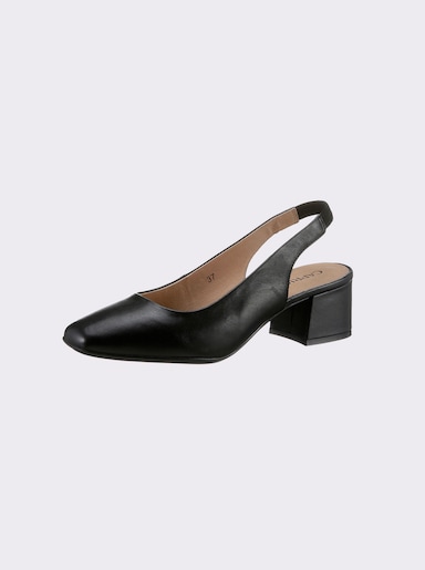 Caprice Slingpumps - zwart