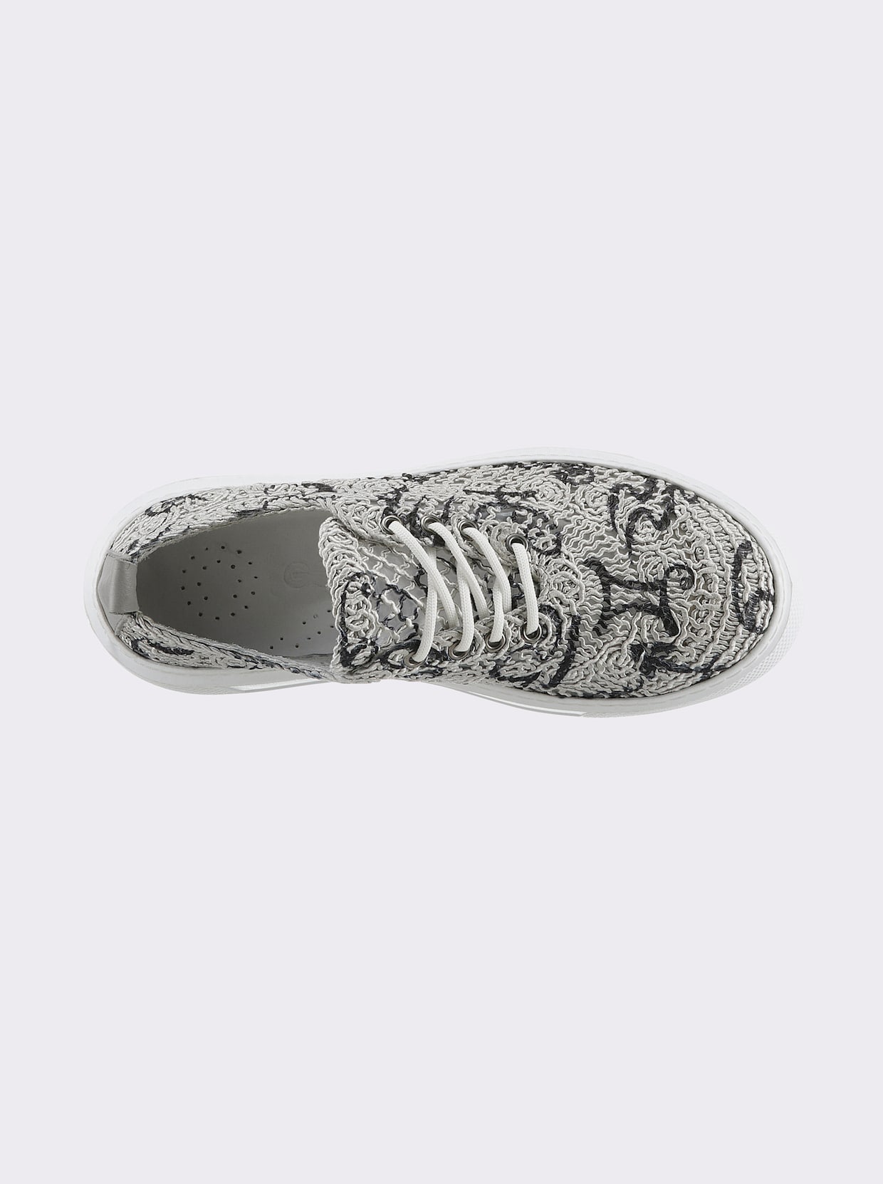 Gemini Chaussures à lacets - gris clair