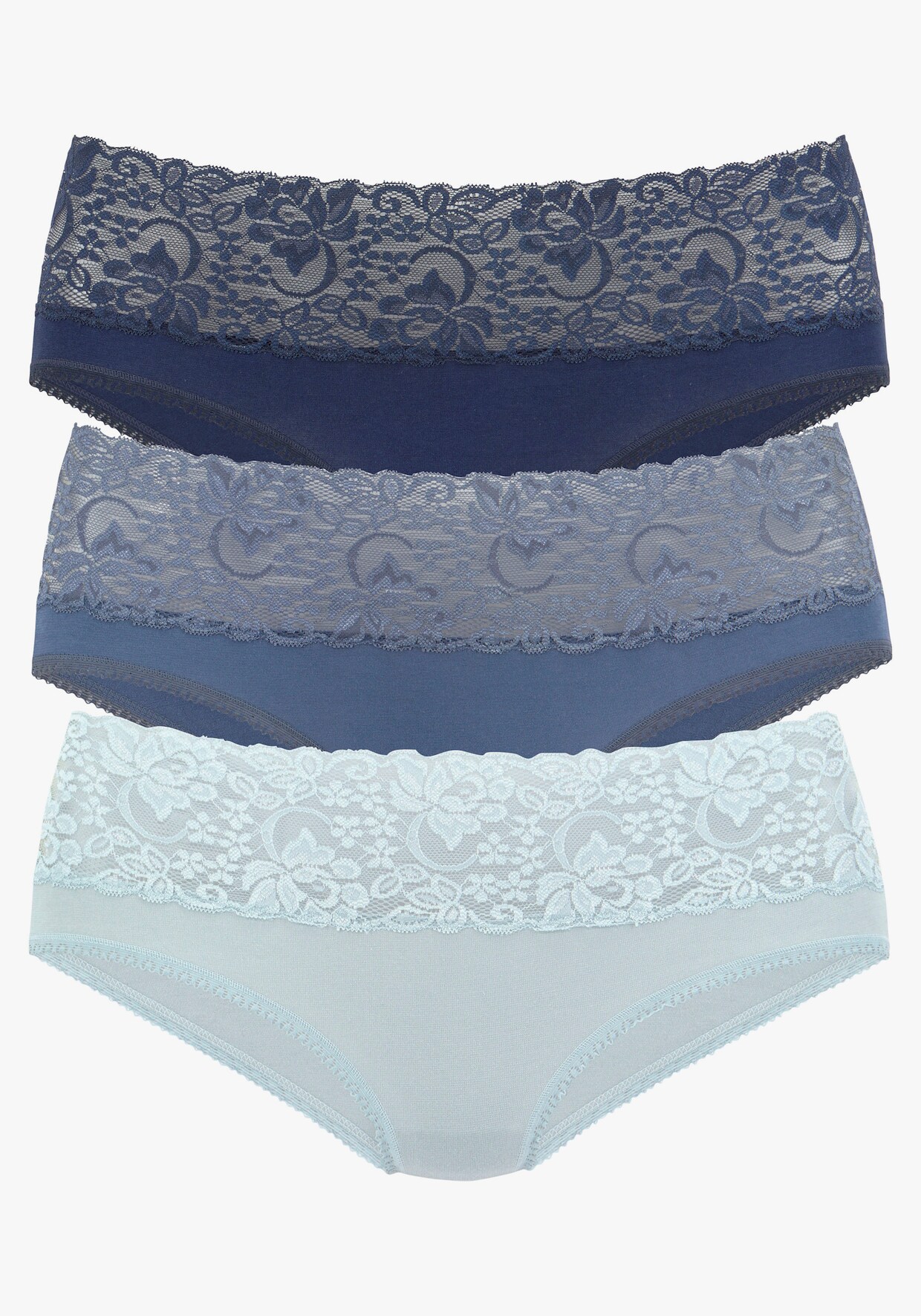 Vivance Slip - ijsblauw, rookblauw, navy