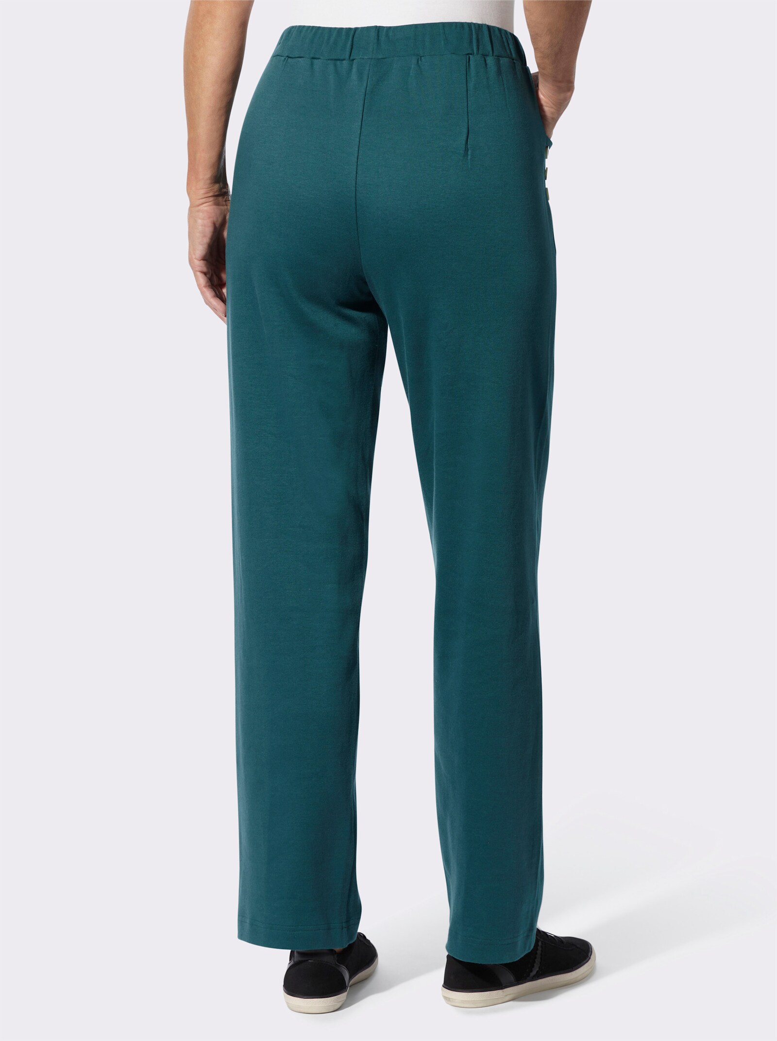 Schlupfhose in Interlock-Qualität - petrol