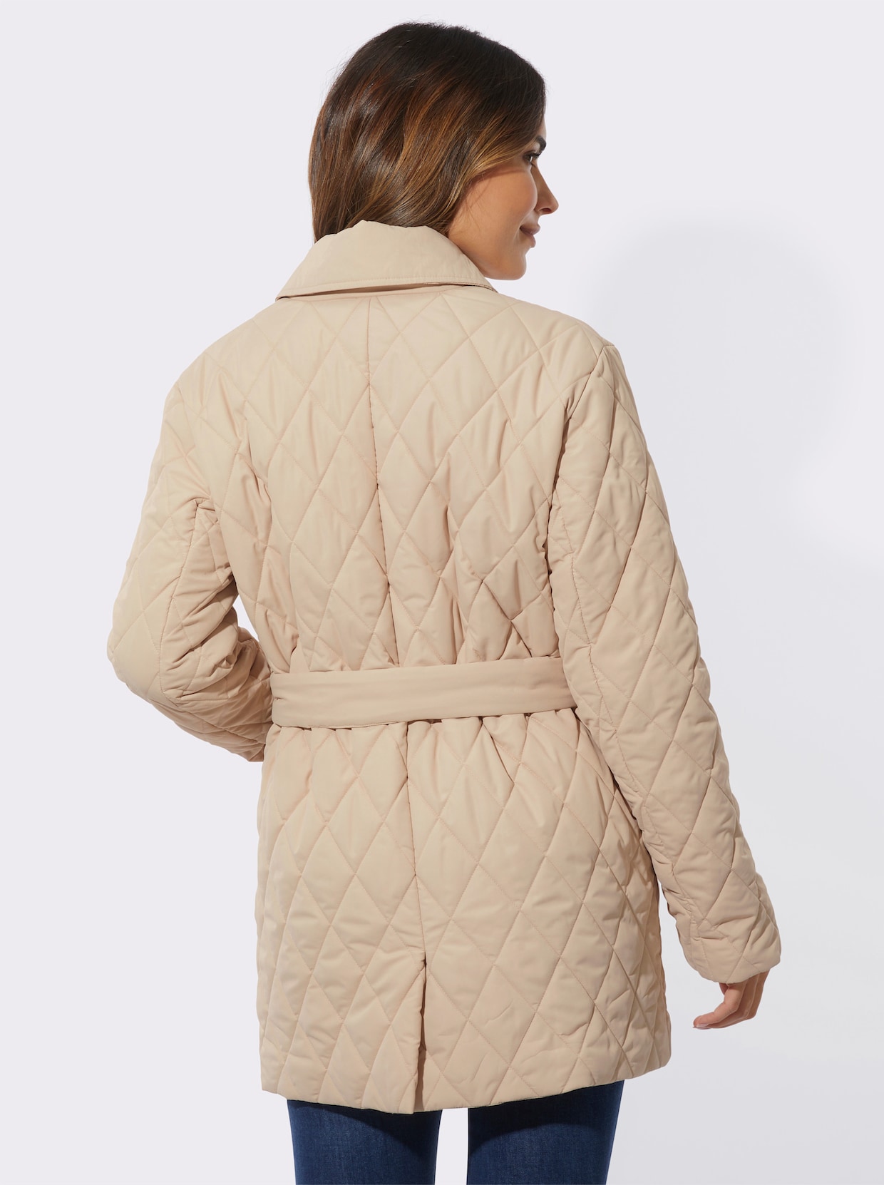 Longjacke - beige