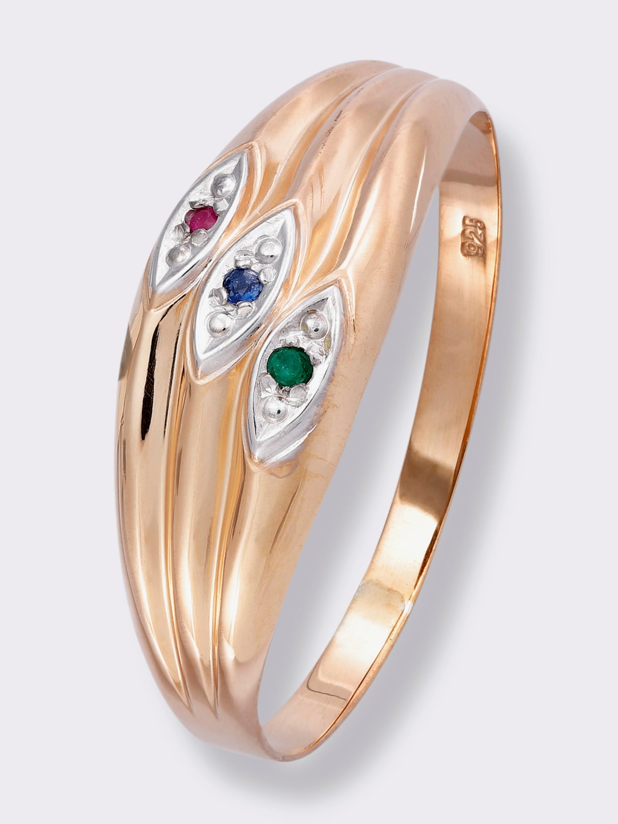 Ring - Silber vergoldet 925