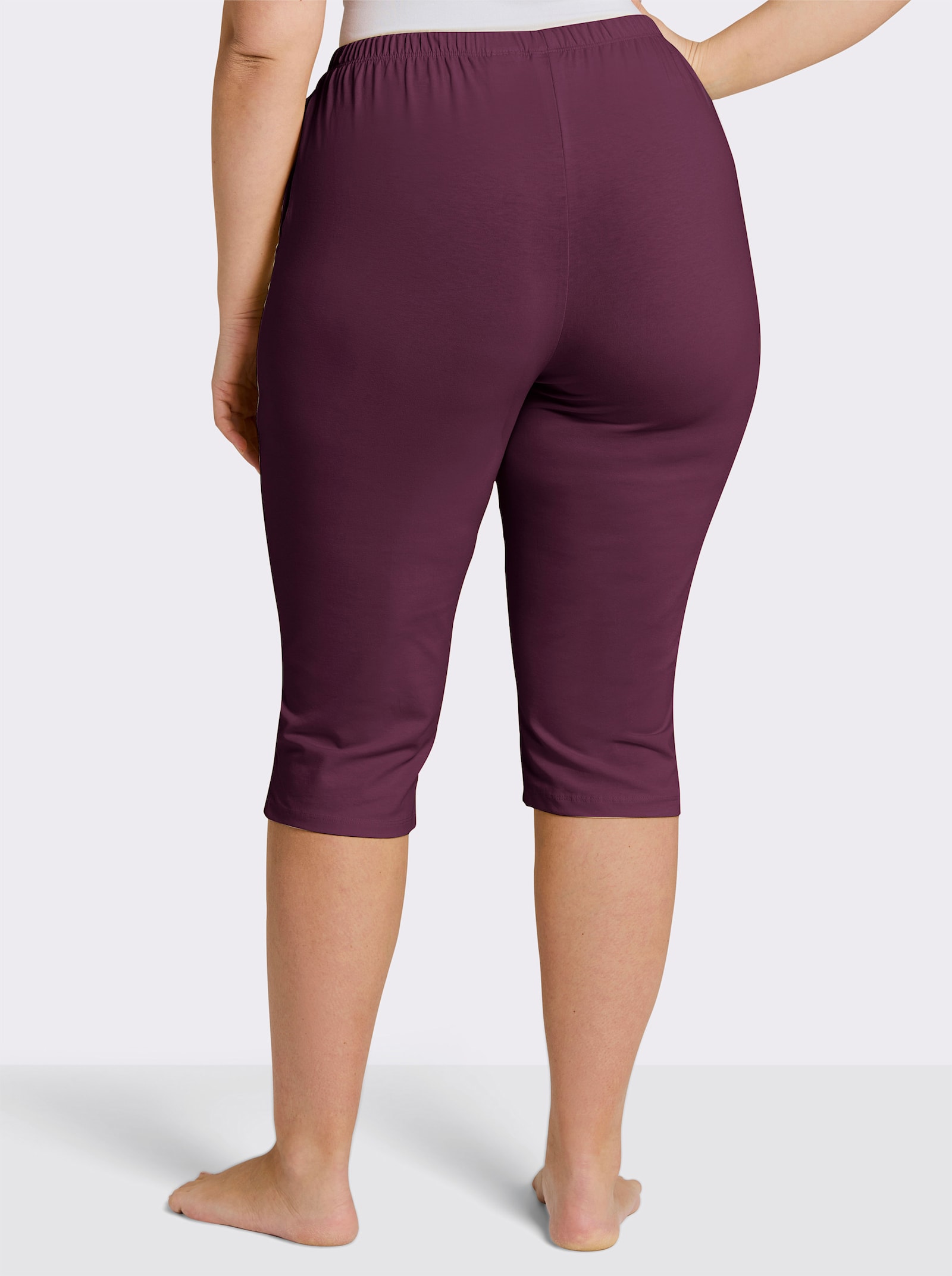 feel good Capri-Hosen - beere + marine